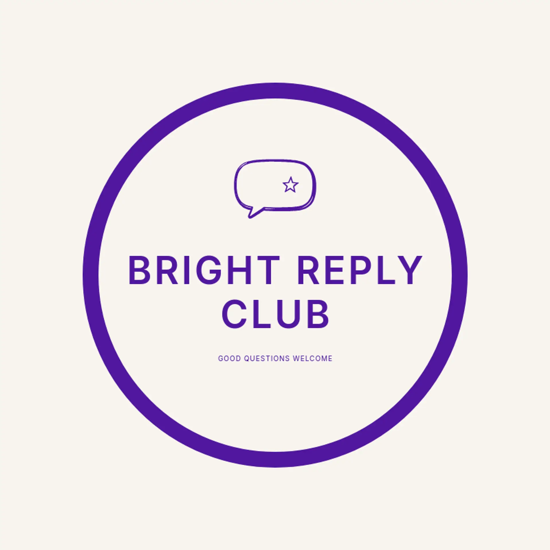 Bright Reply Club logo for channel