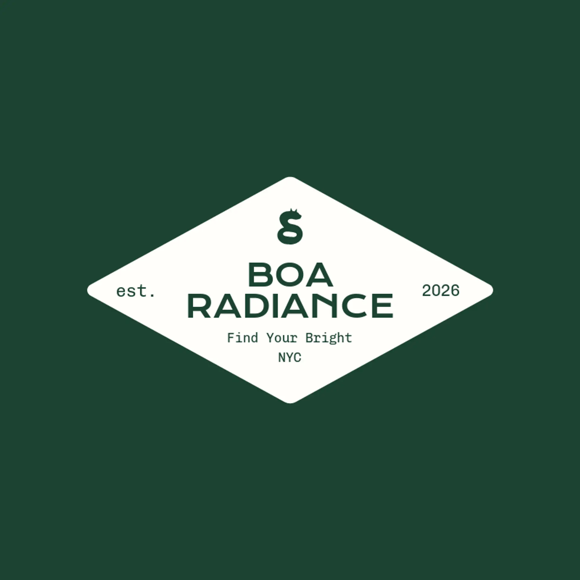 Boa Radiance logo for snake