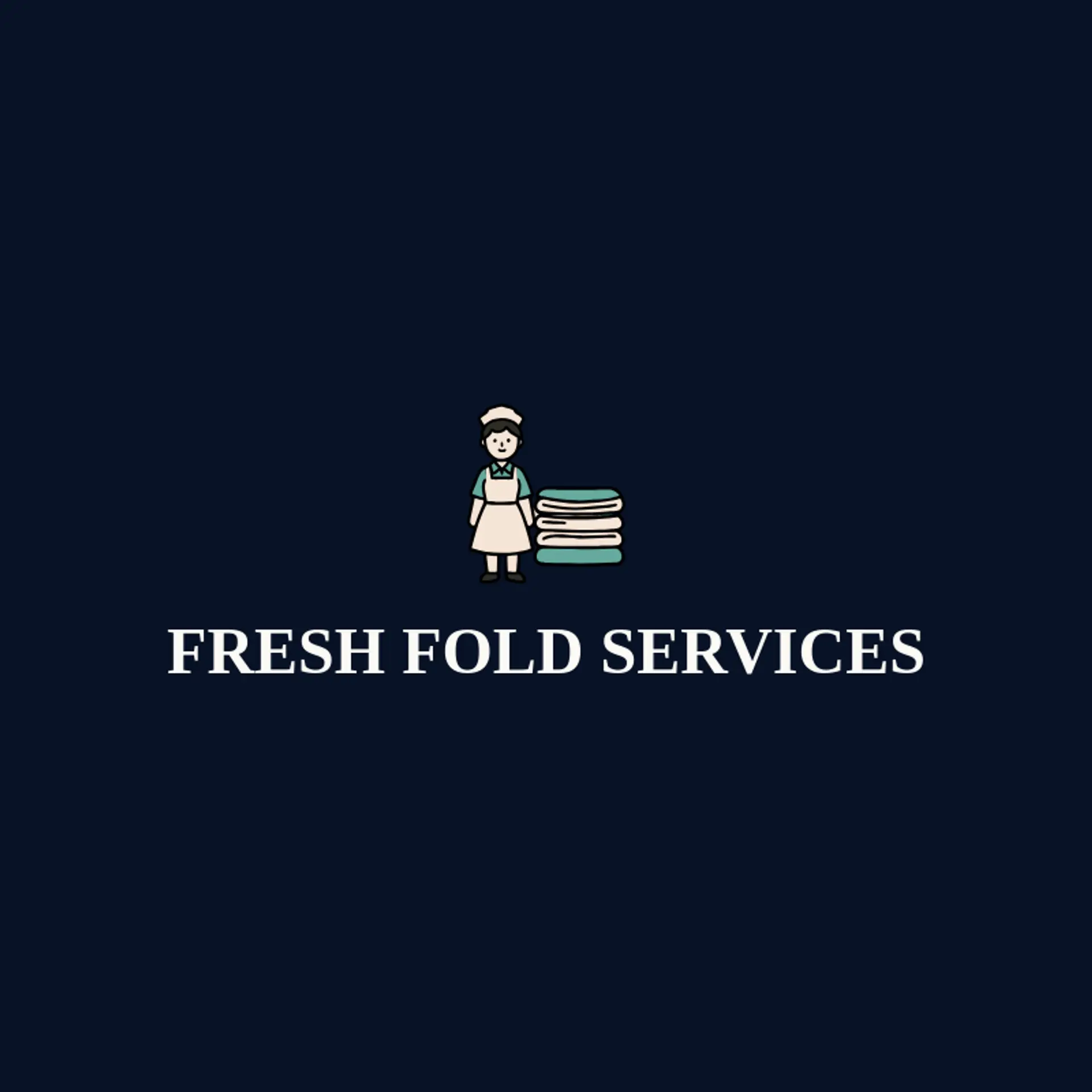 Fresh Fold Services logo for housekeeping