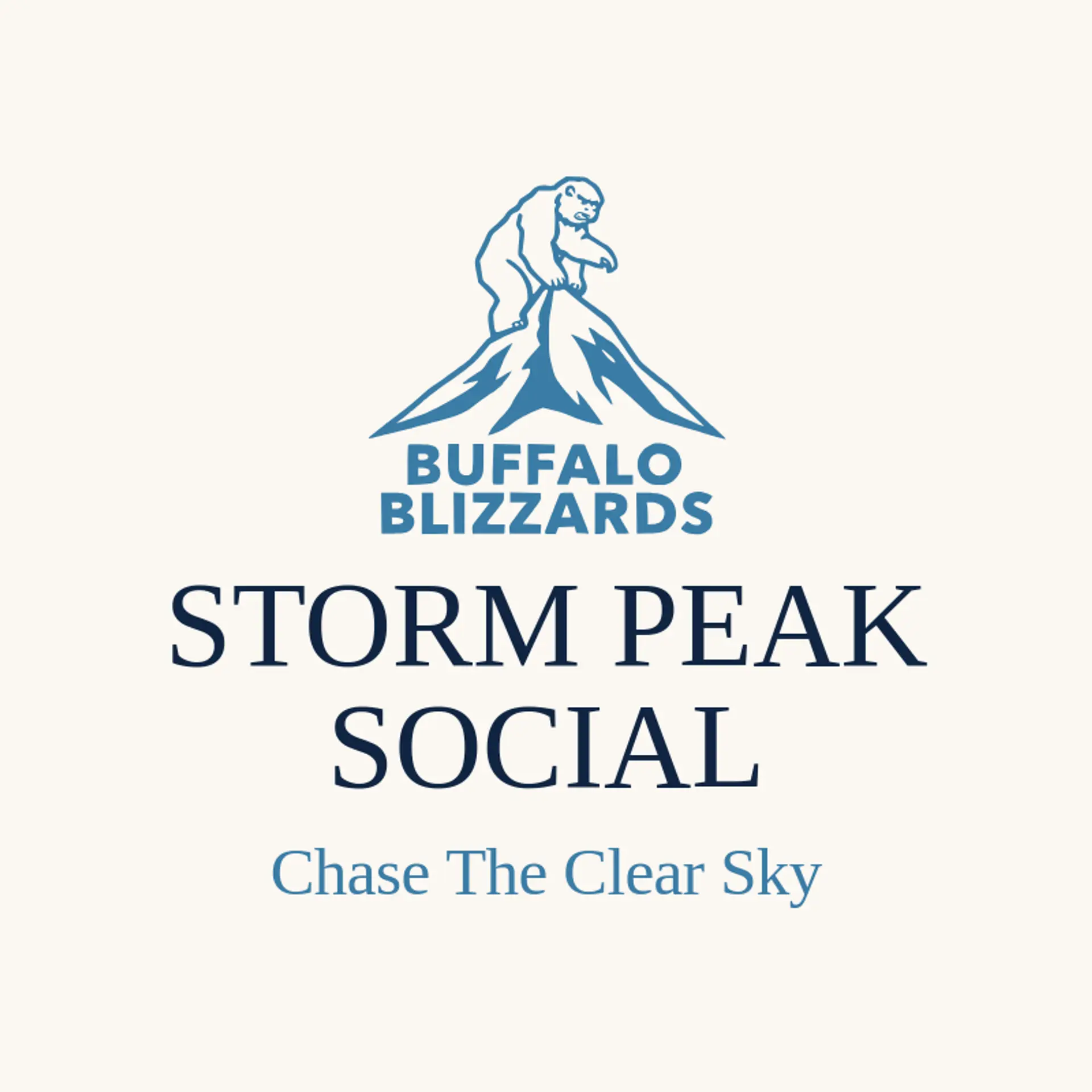 Storm Peak Social logo for blizzard