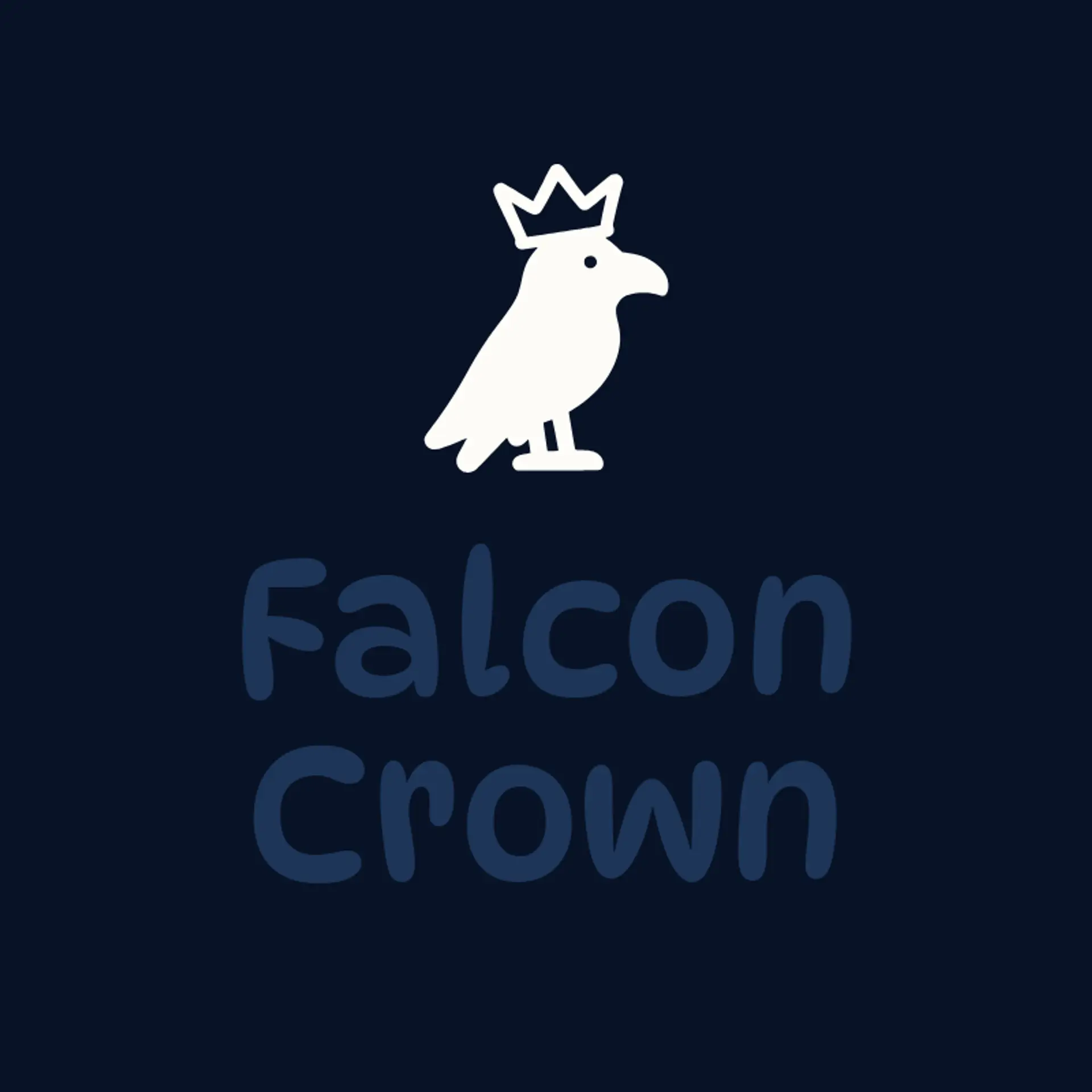 Falcon Crown logo for royal