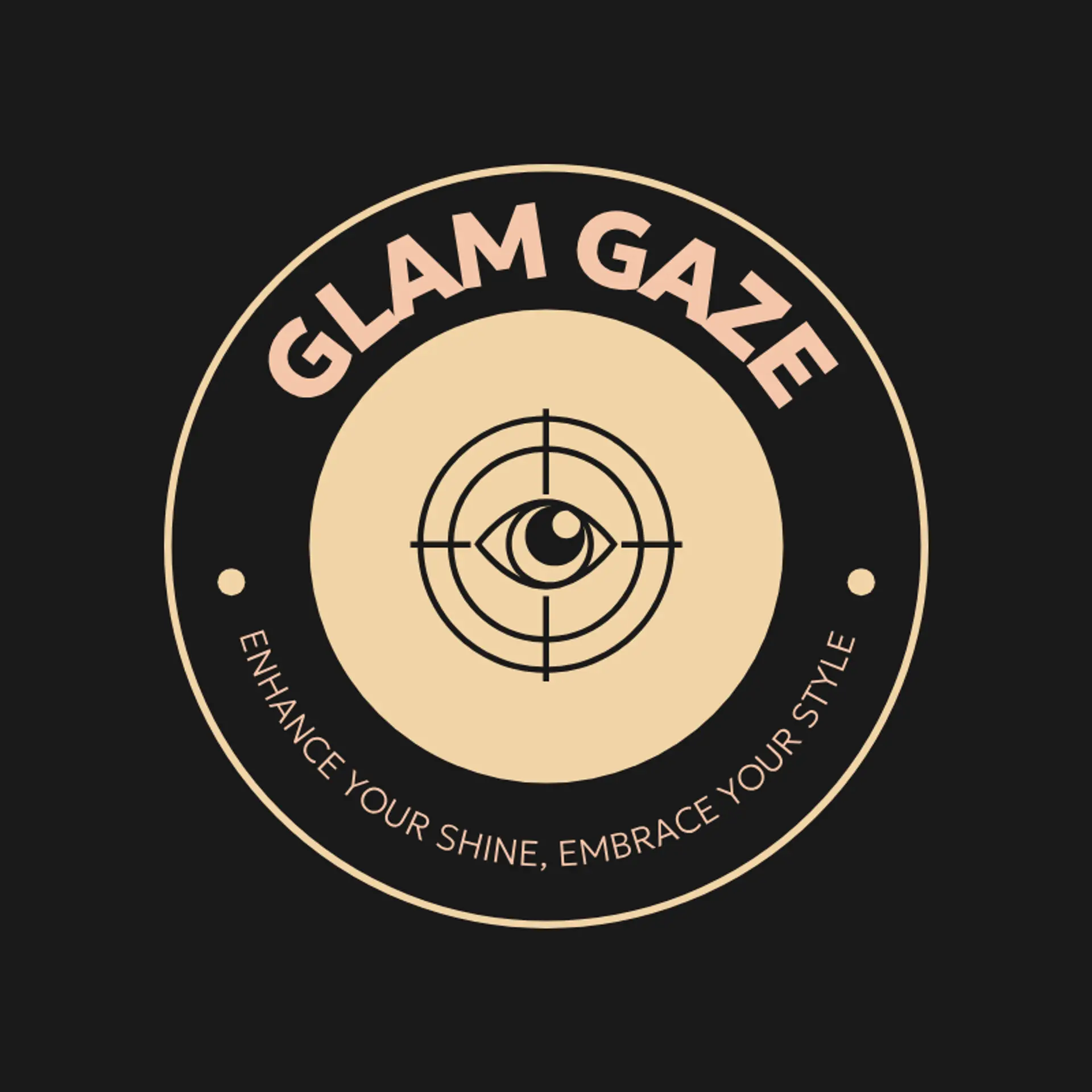 Glam Gaze logo for fashion accessories