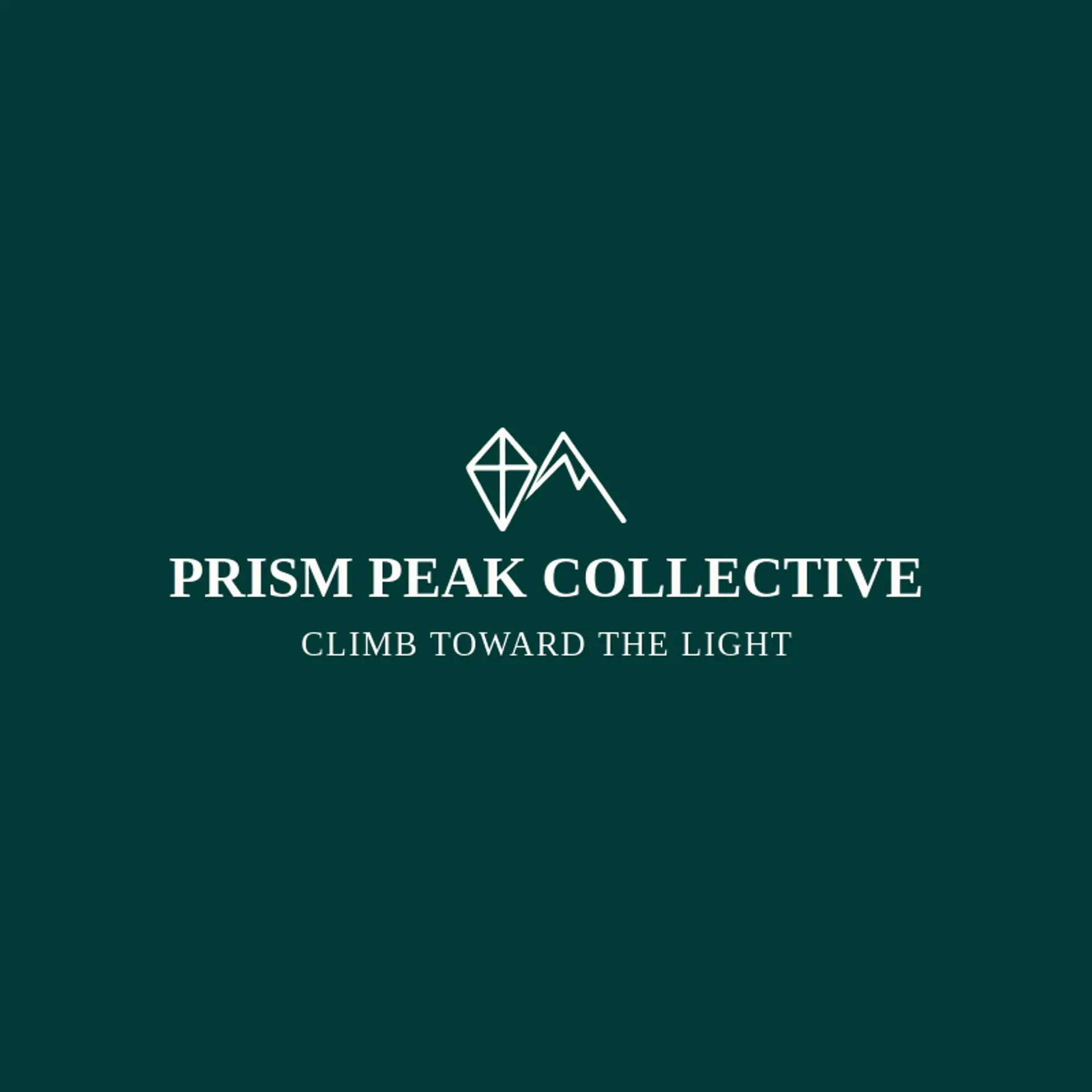 Prism Peak Collective logo for crystal