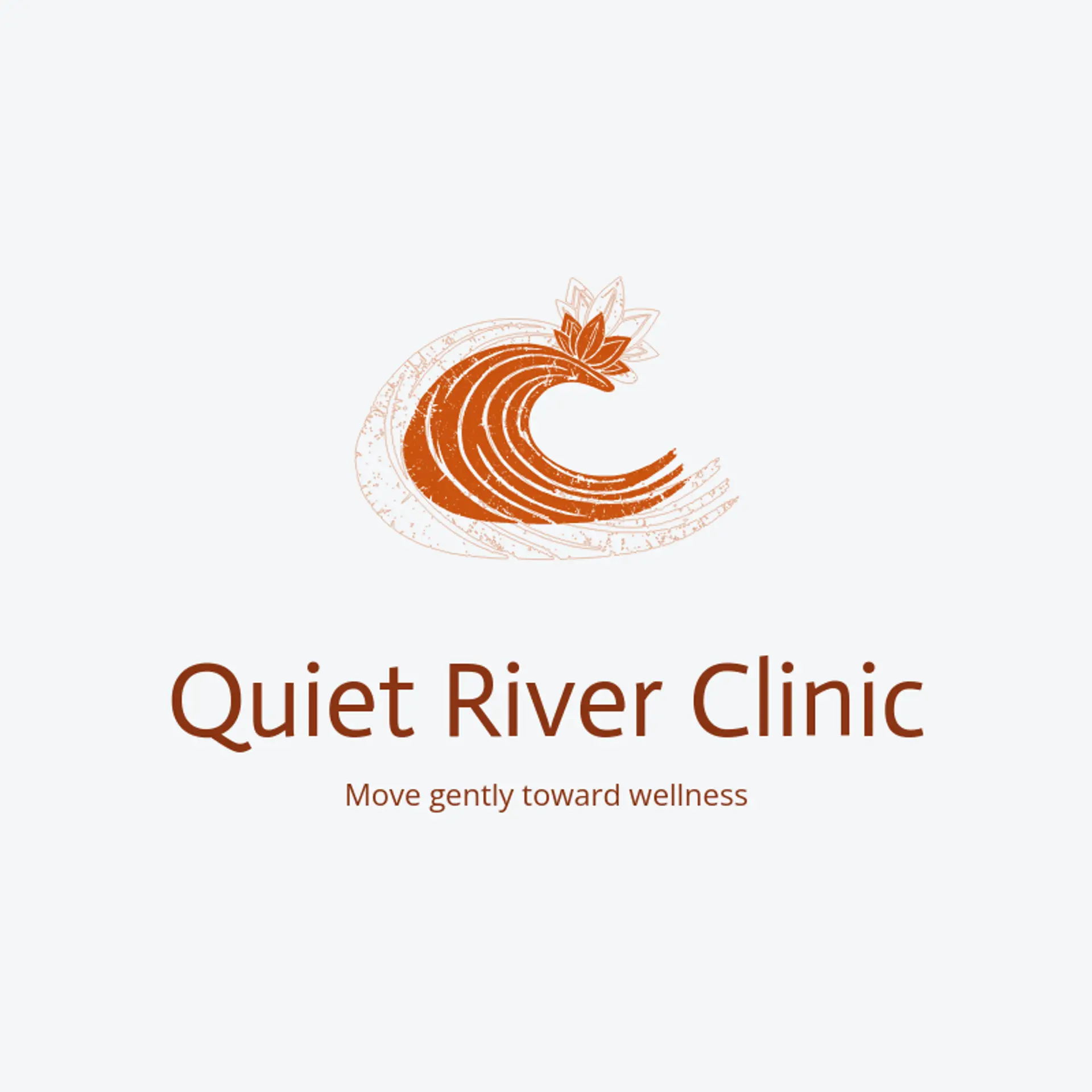 Quiet River Clinic logo for ayurvedic