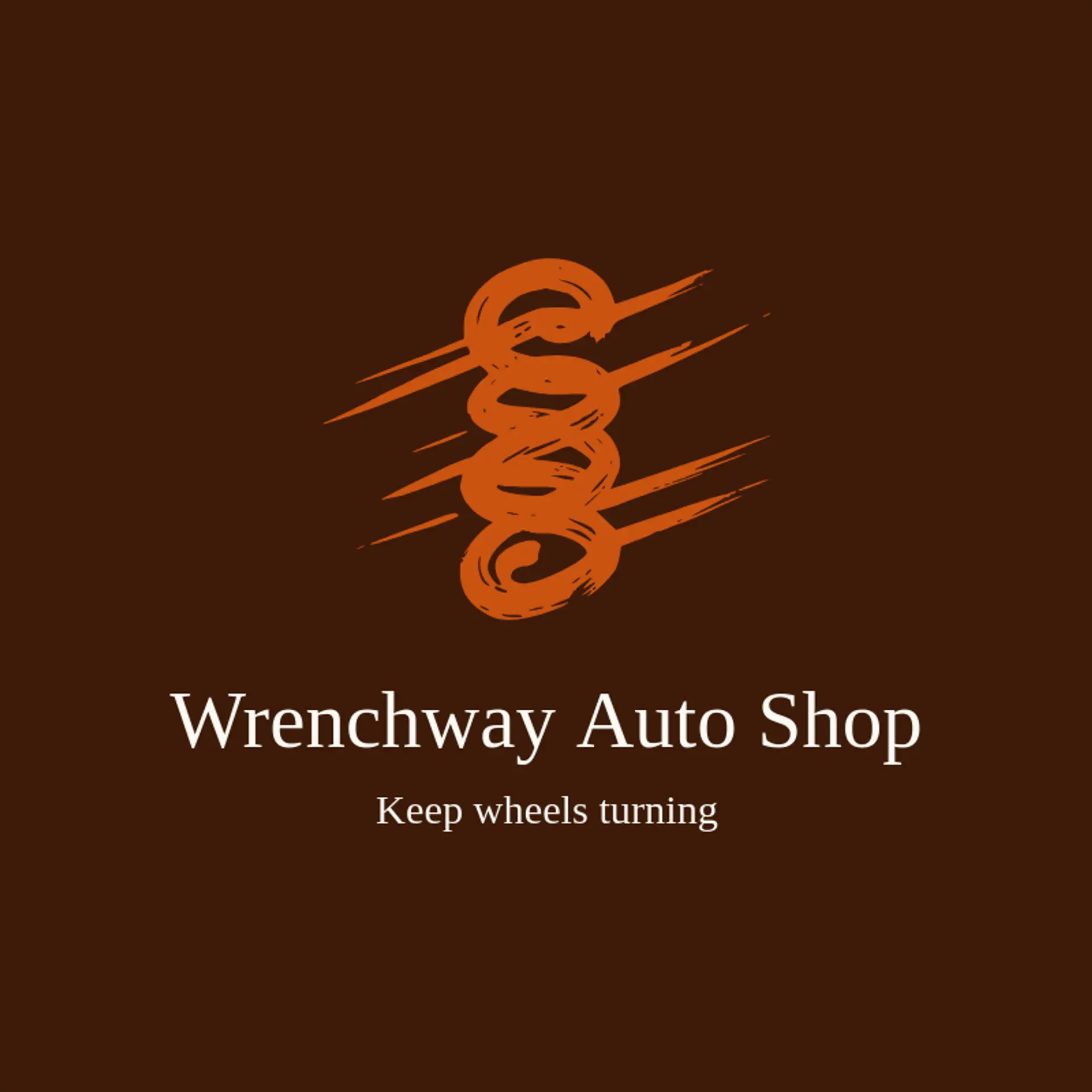Wrenchway Auto Shop logo for auto parts