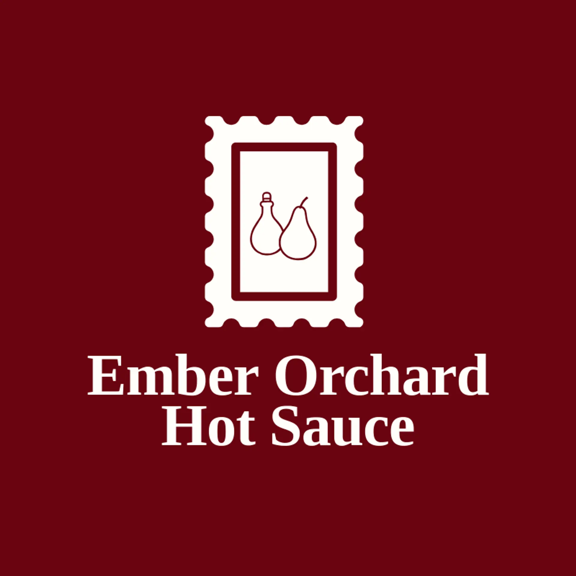 Ember Orchard Hot Sauce logo for hot sauce
