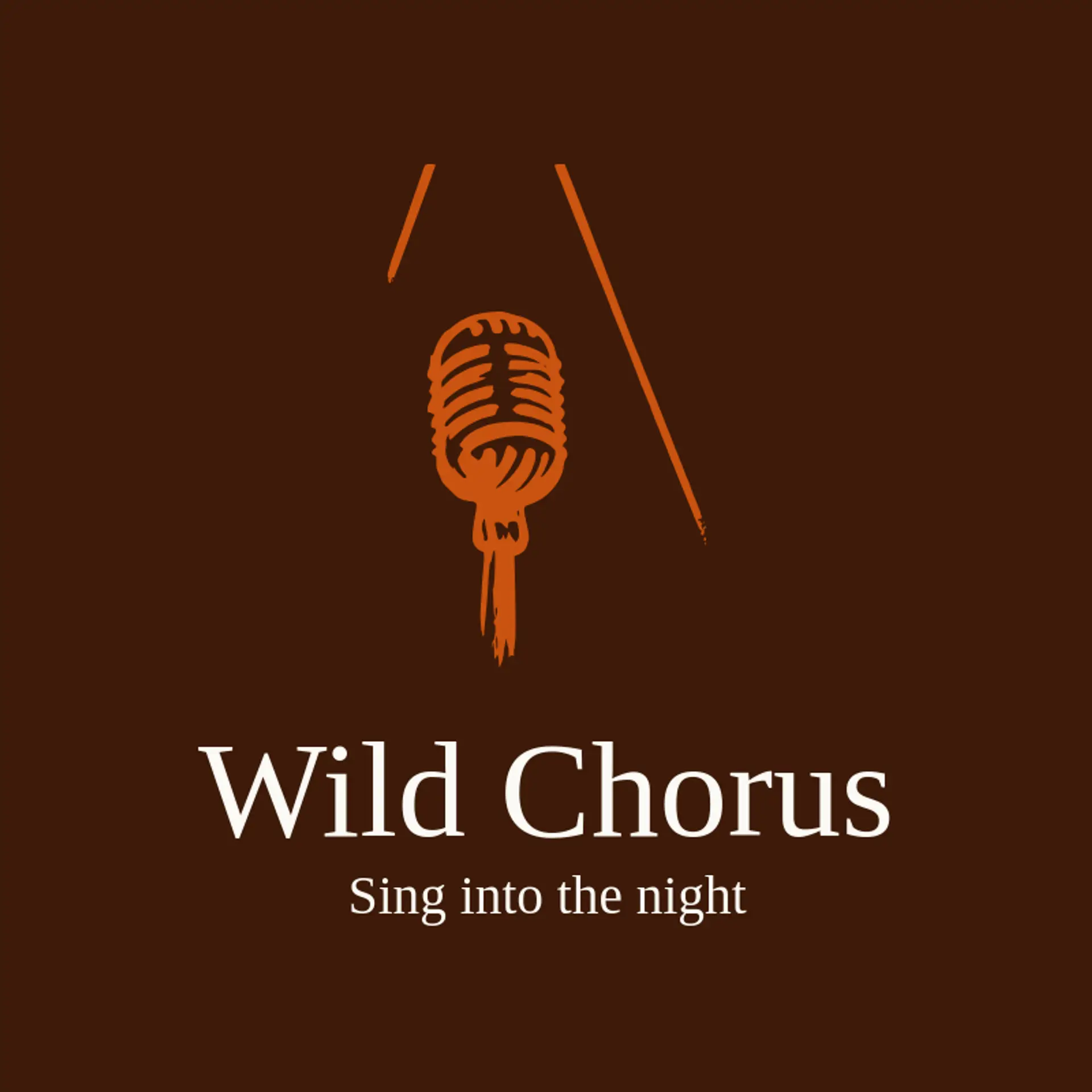 Wild Chorus logo for rock and roll