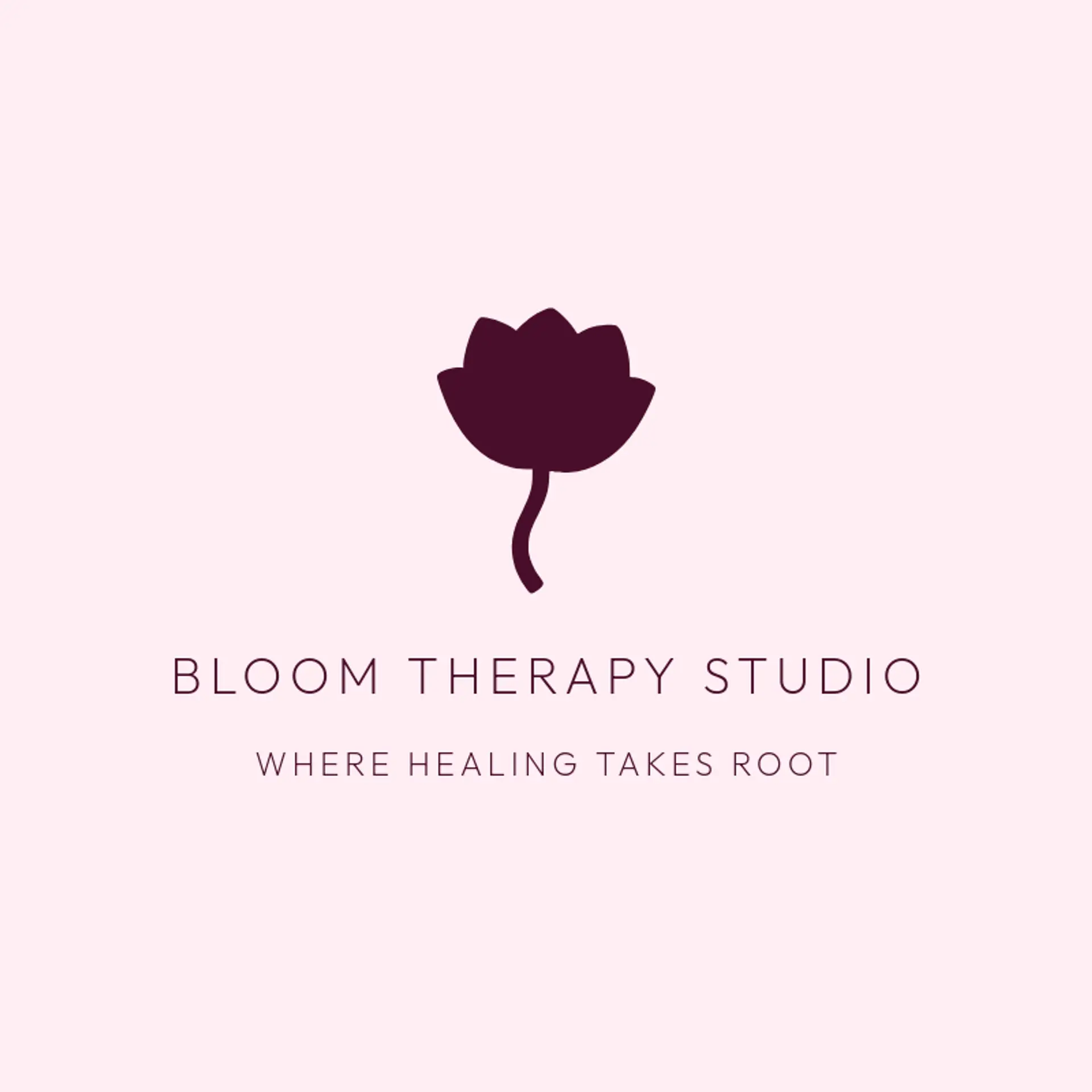 Bloom Therapy Studio logo for care