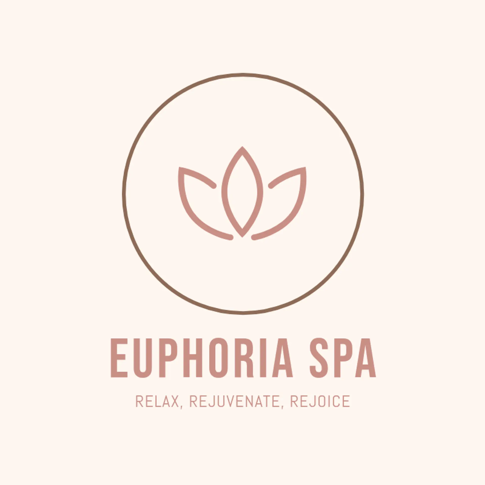 Euphoria Spa logo for beauty spa