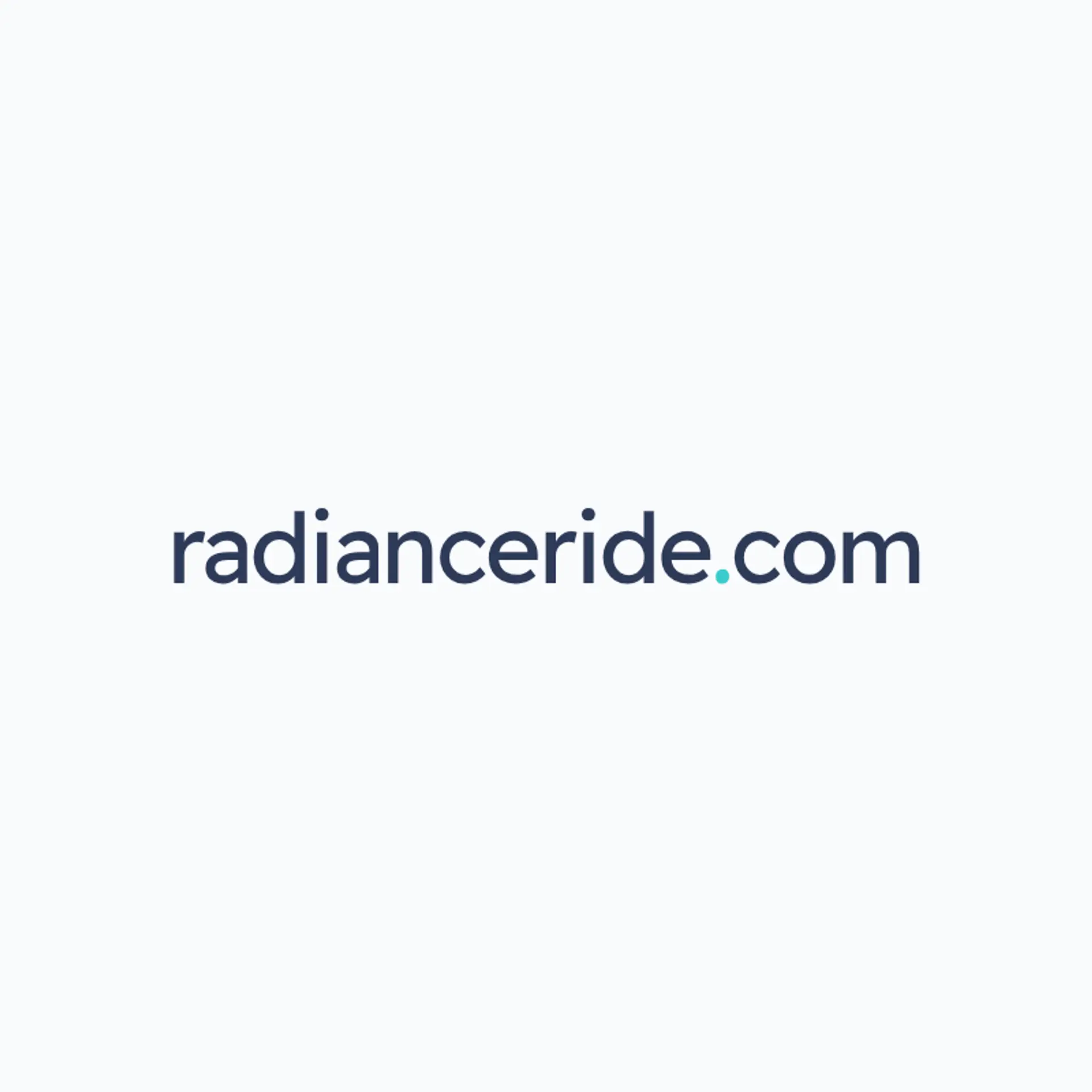 RadianceRide logo for car cleaning
