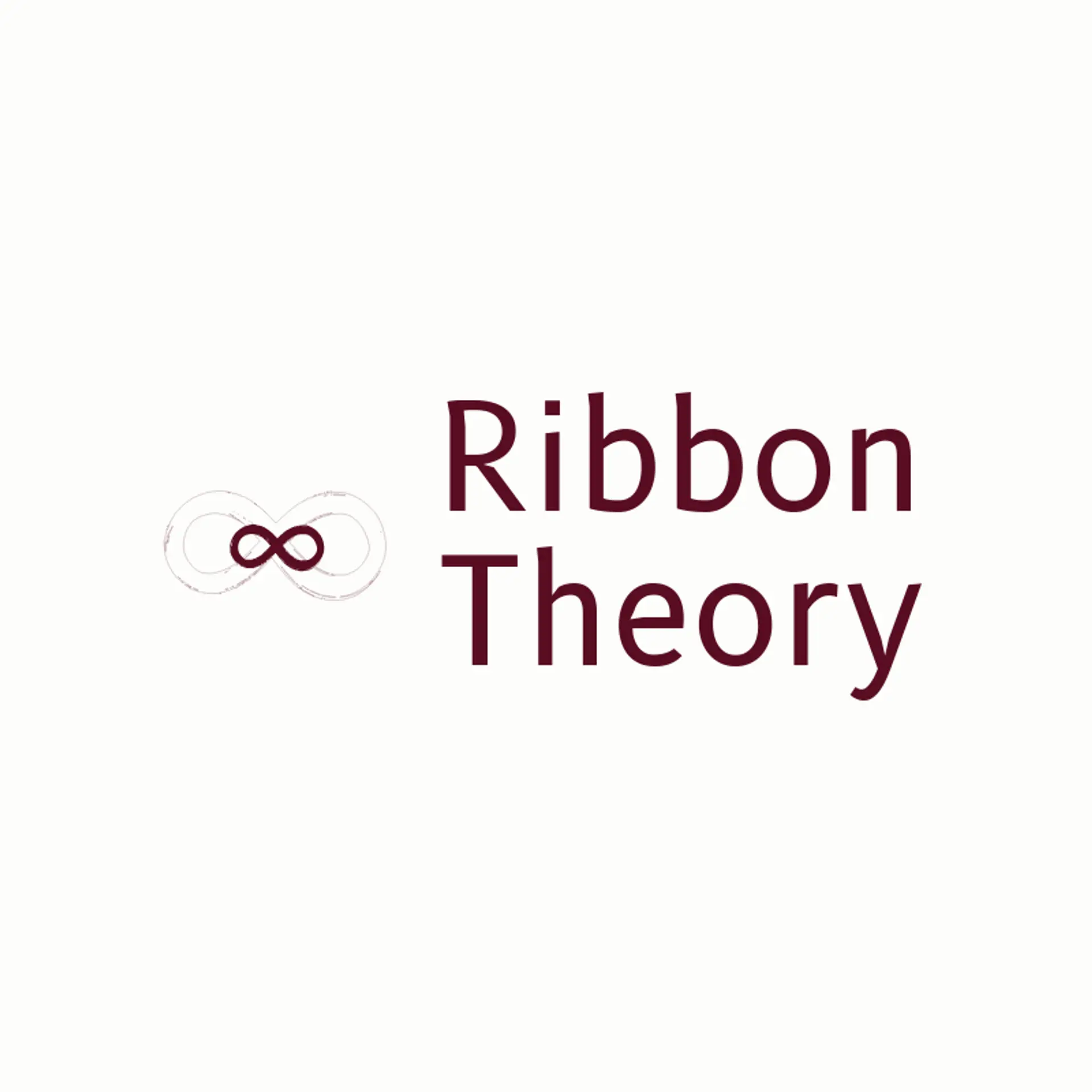 Ribbon Theory logo for infinity