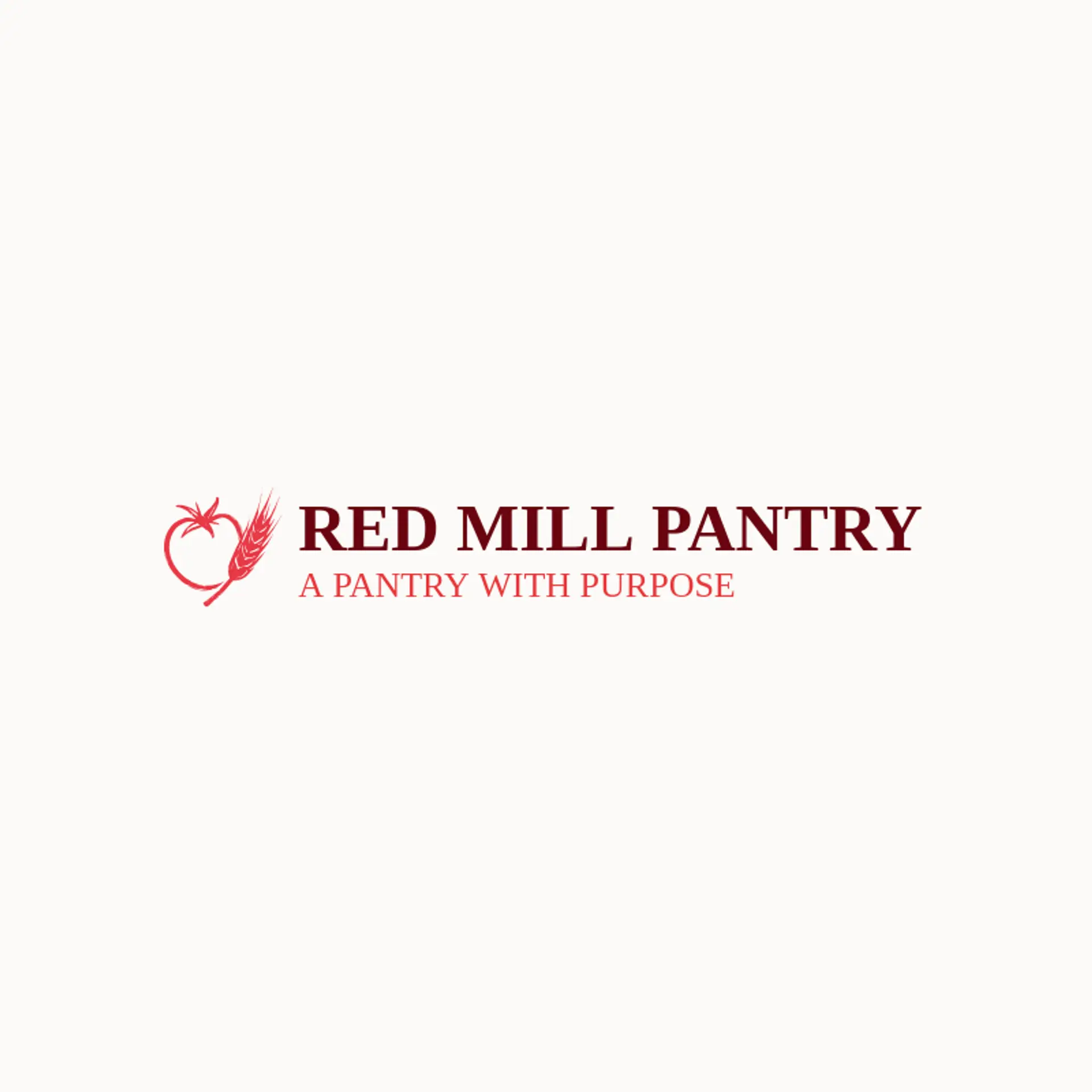 Red Mill Pantry logo for tomato