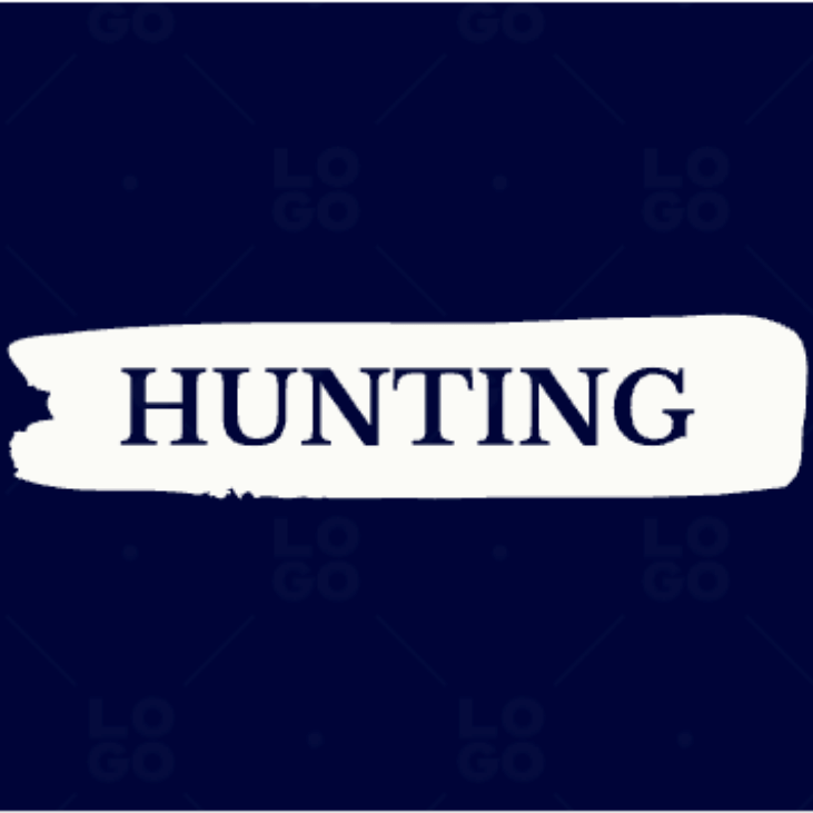 Illustration for Hunter, hunter man vector, hunter logo Stock Photo - Alamy