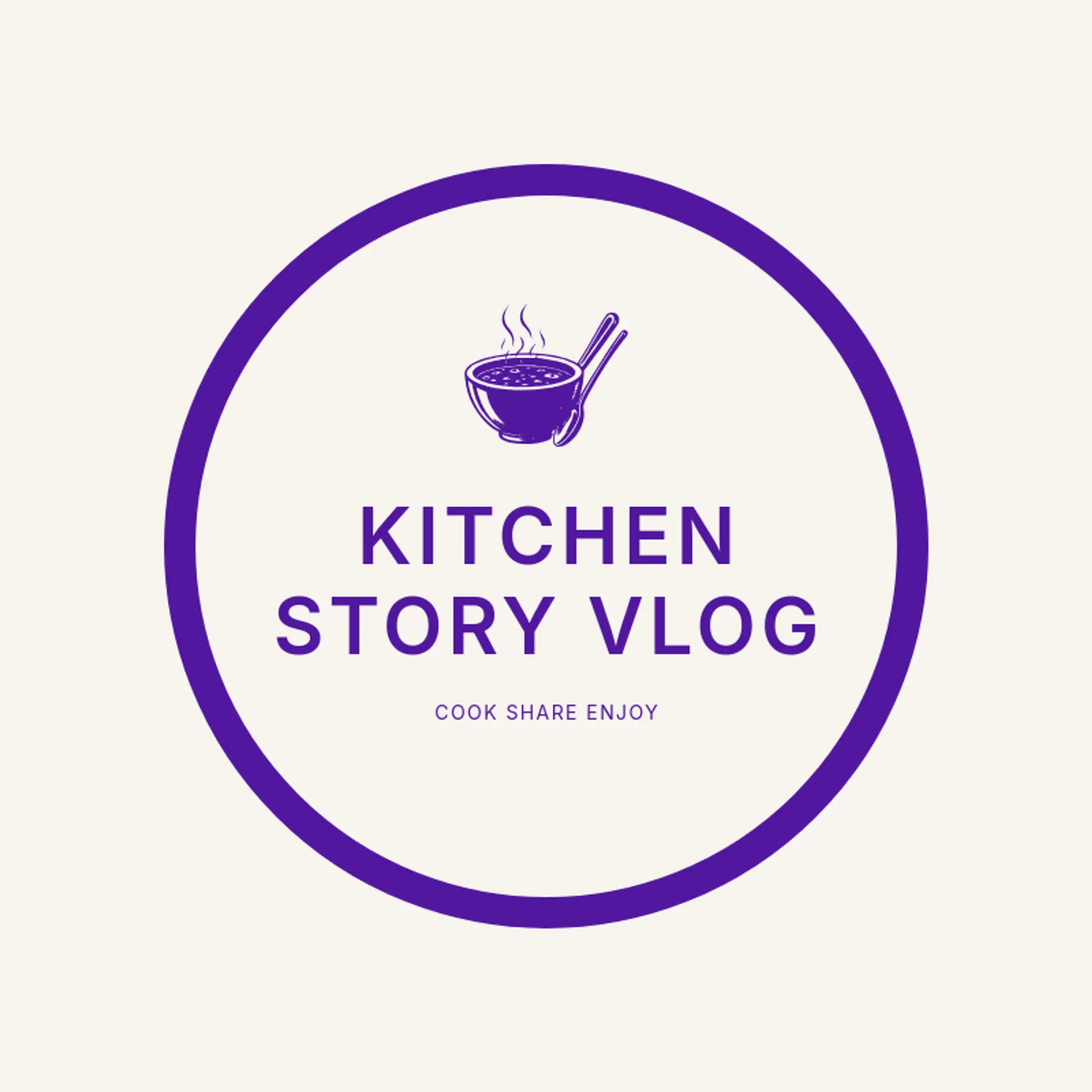 Kitchen Story Vlog logo for vlog