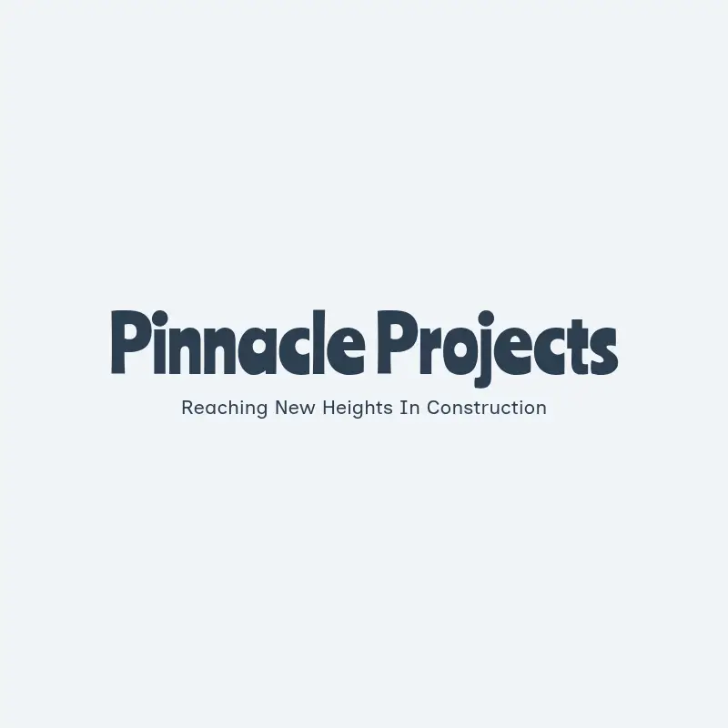 Pinnacle Projects logo for construction