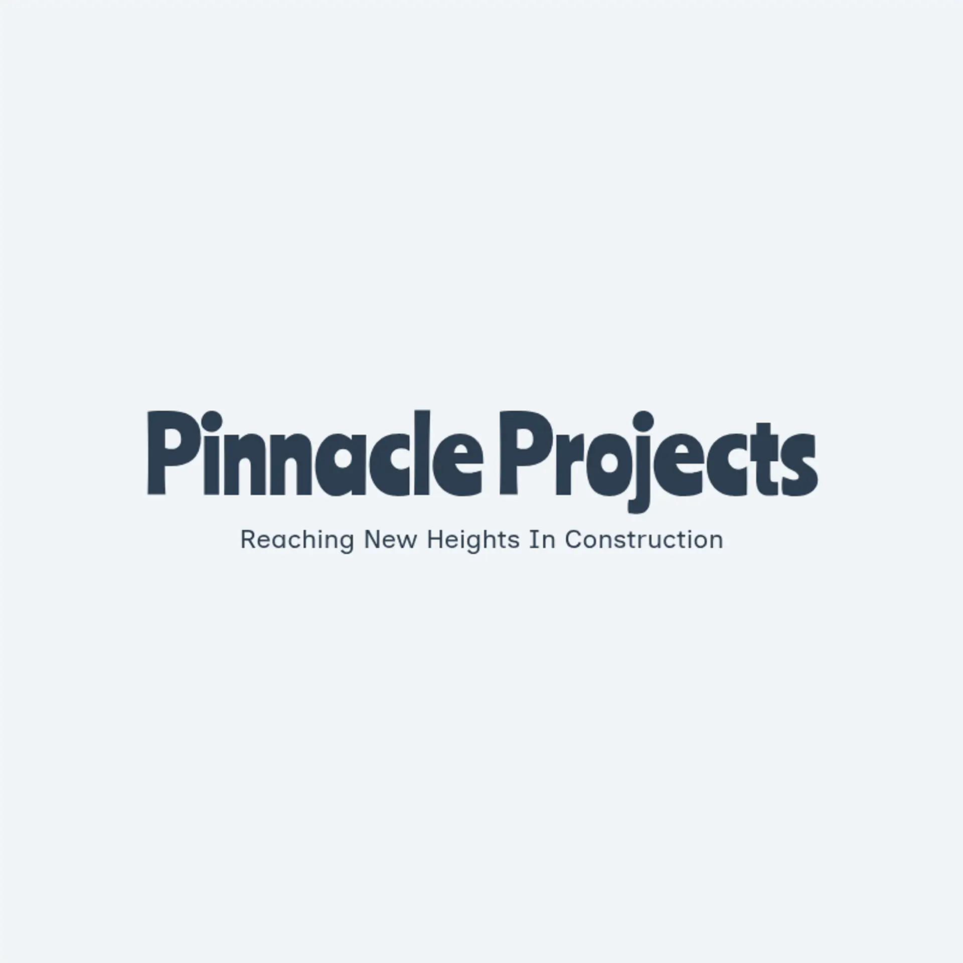 Pinnacle Projects logo for construction