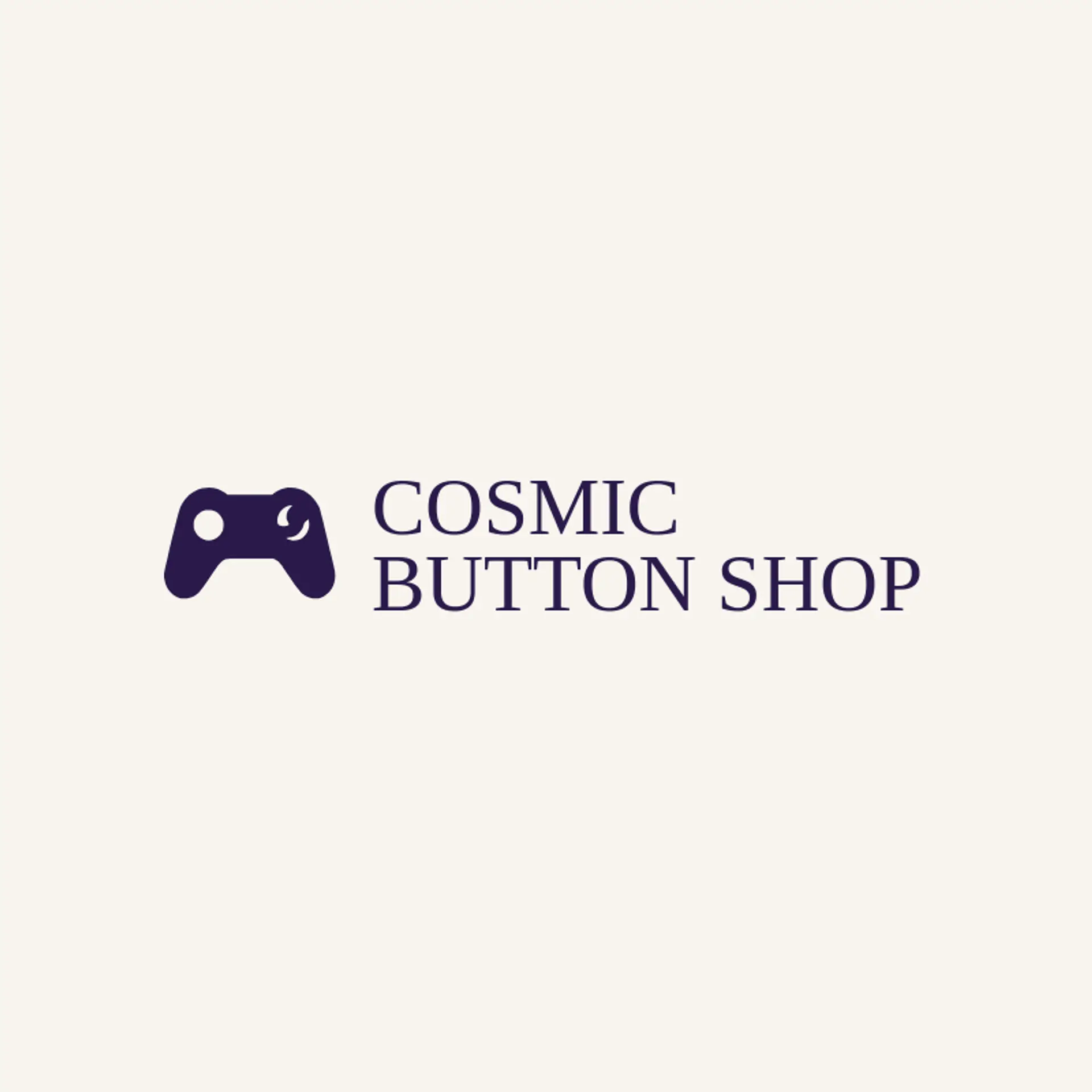 Cosmic Button Shop logo for playstation