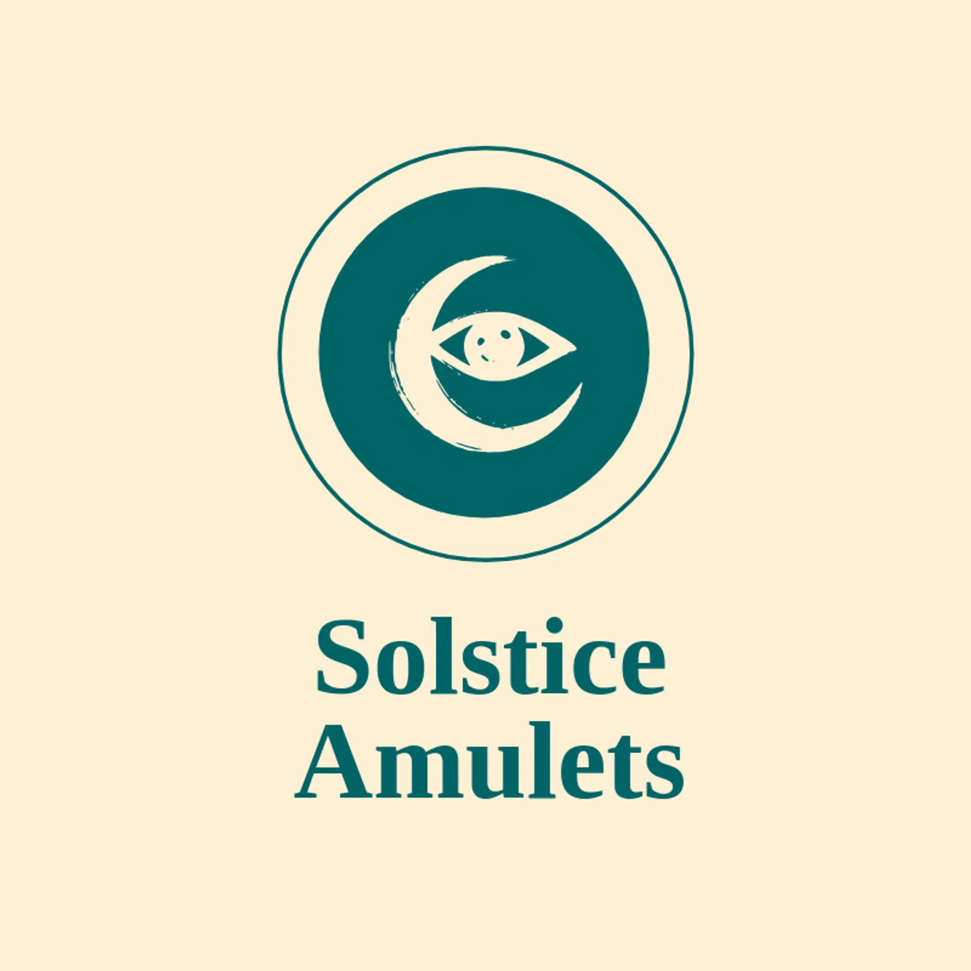 Solstice Amulets logo for evil eye