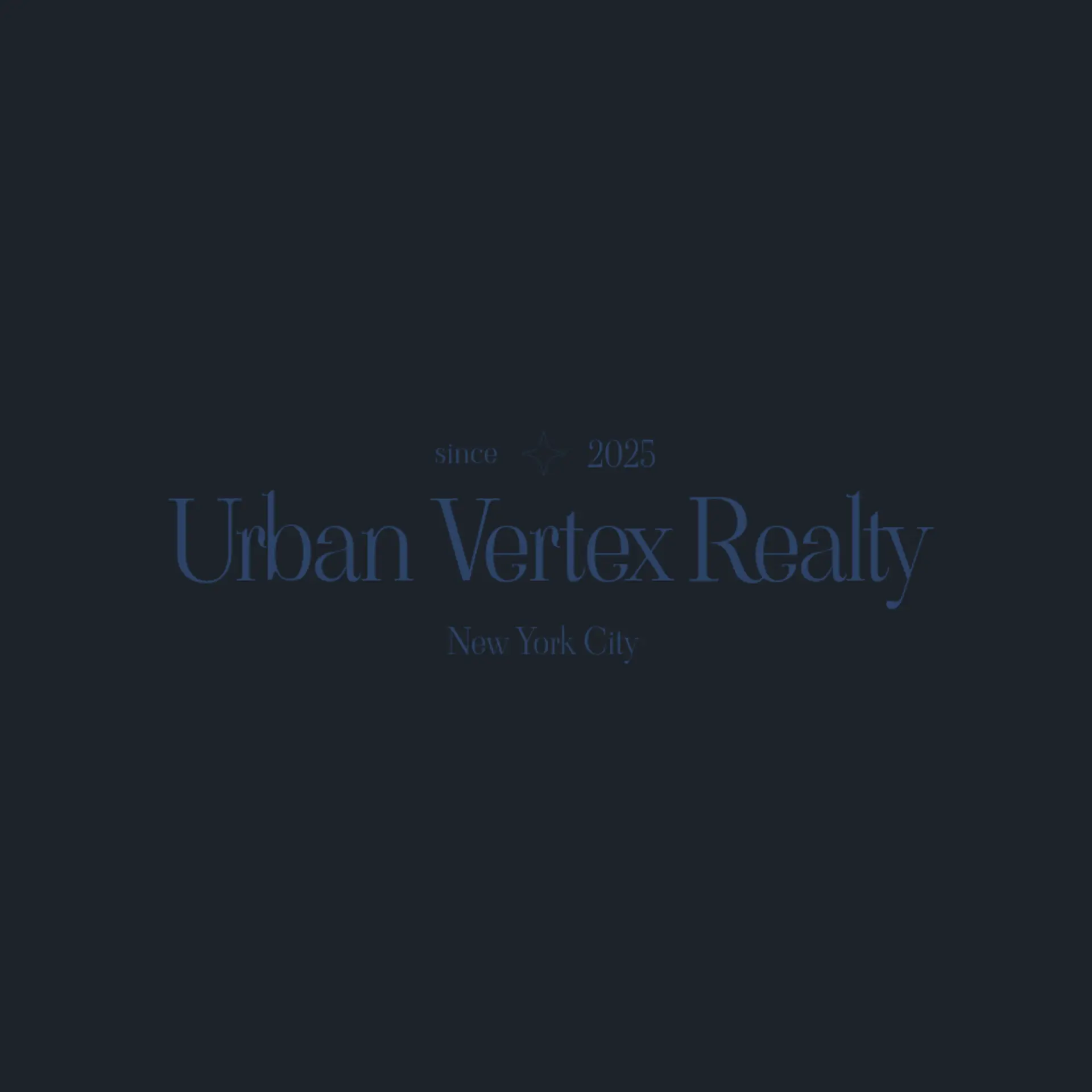 Urban Vertex Realty logo for modern real estate