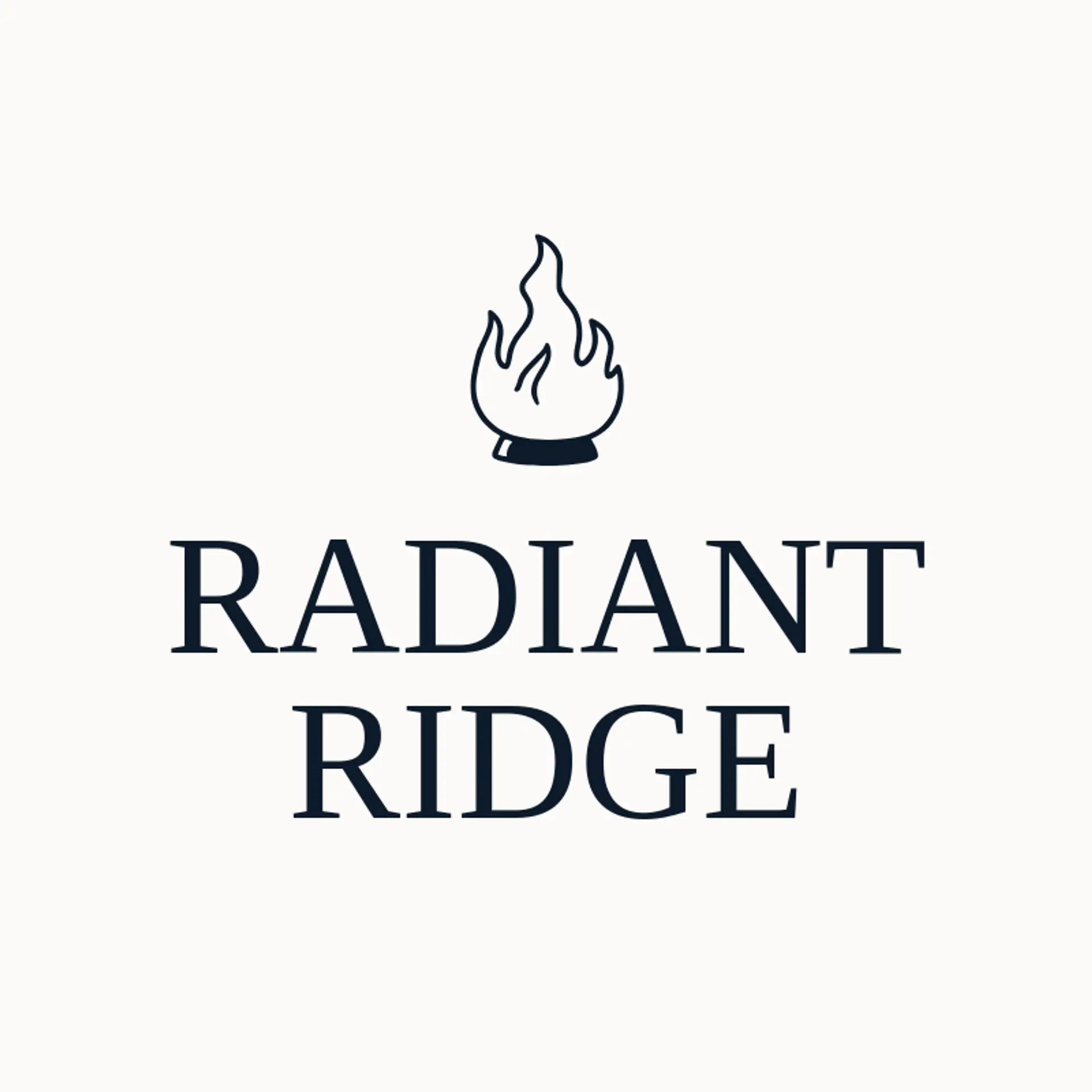 Radiant Ridge logo for heat