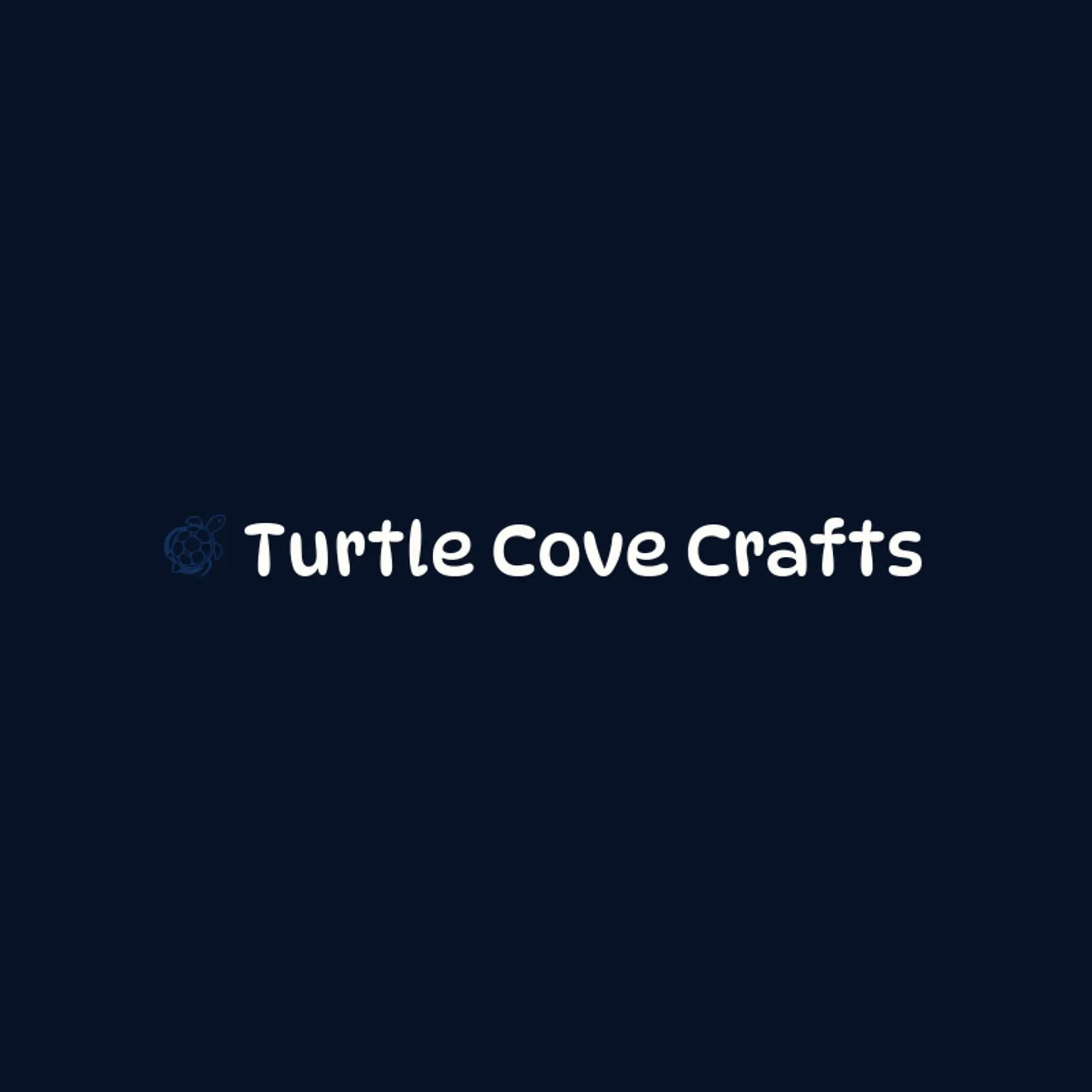 Turtle Cove Crafts logo for turtle