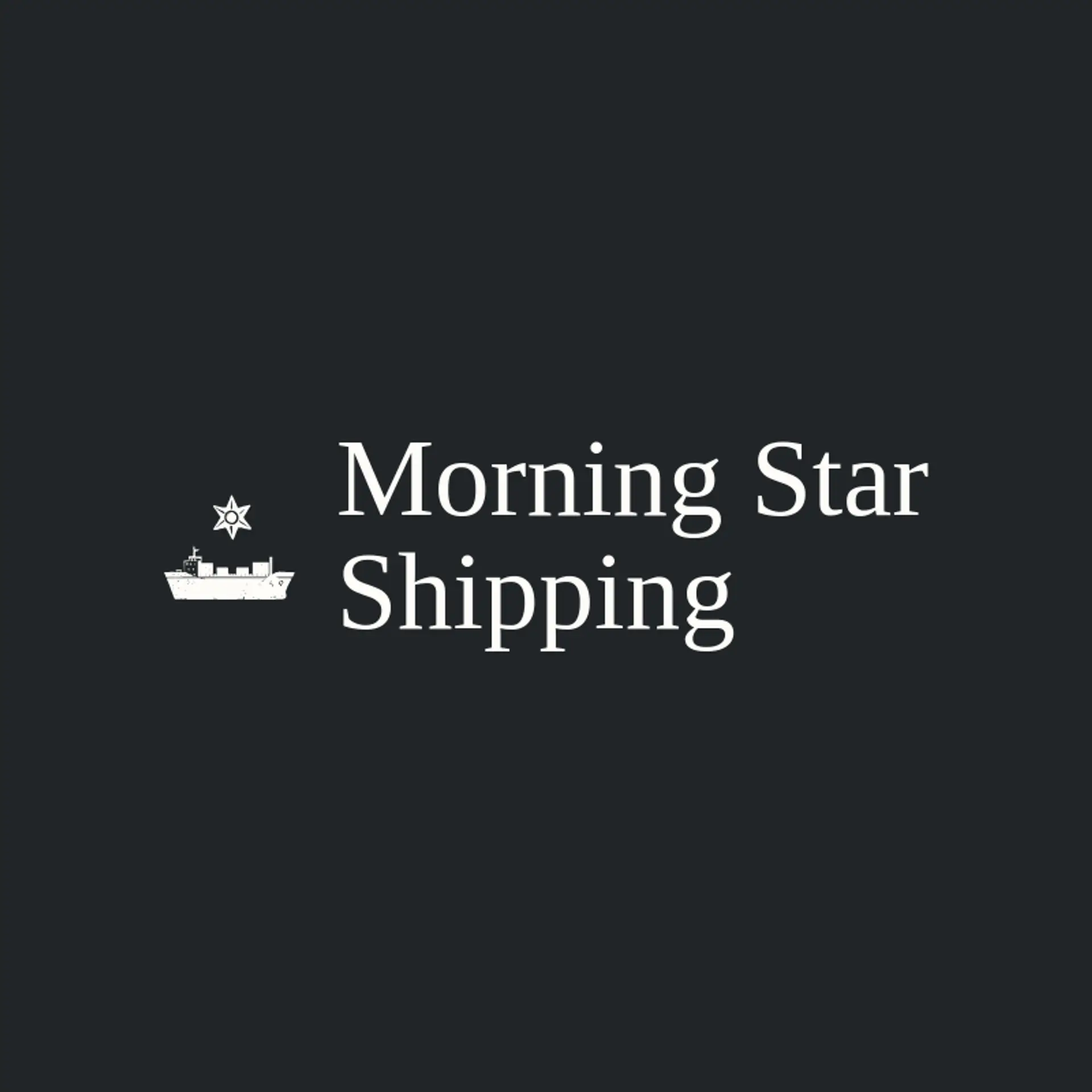 Morning Star Shipping logo for cargo