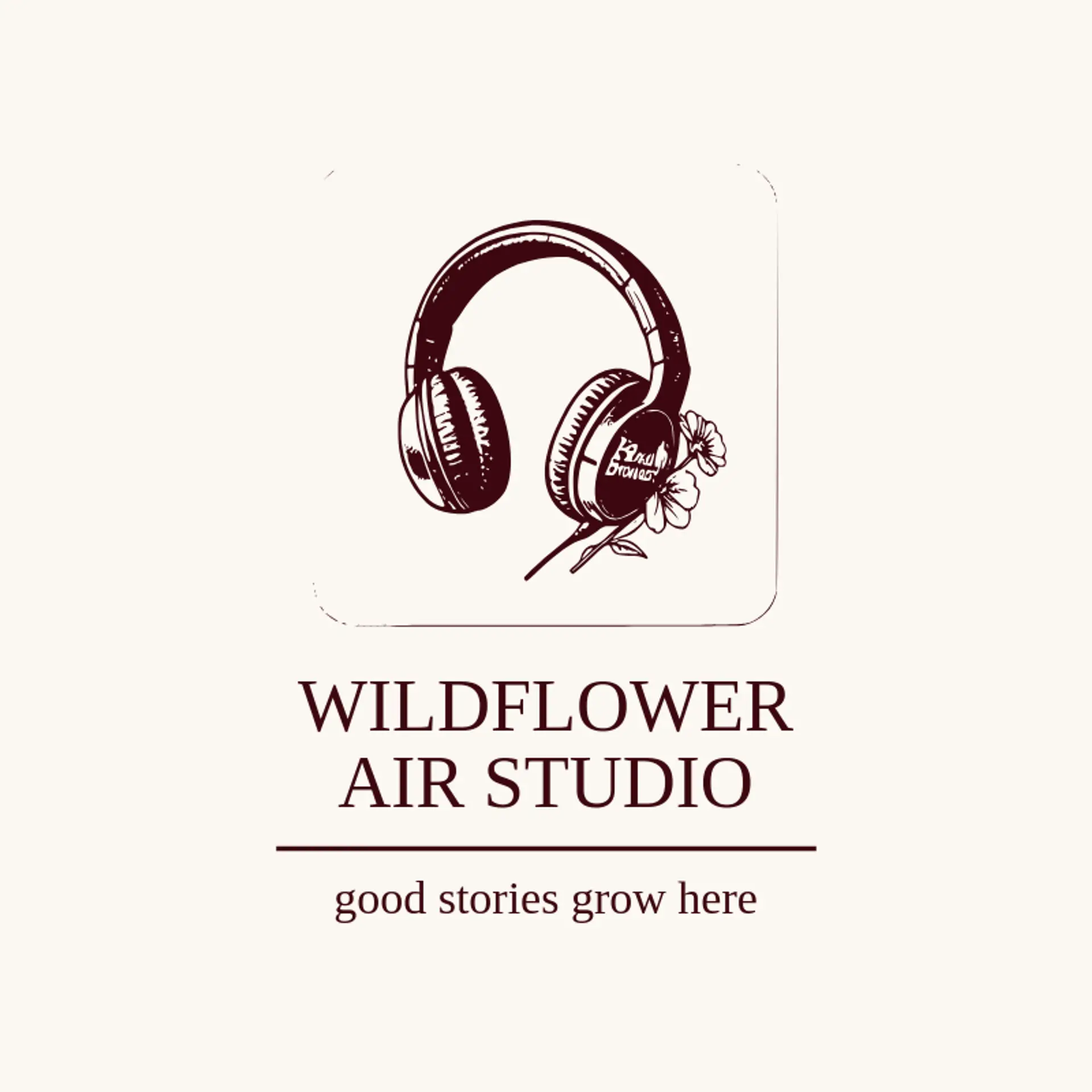 Wildflower Air Studio logo for broadcast