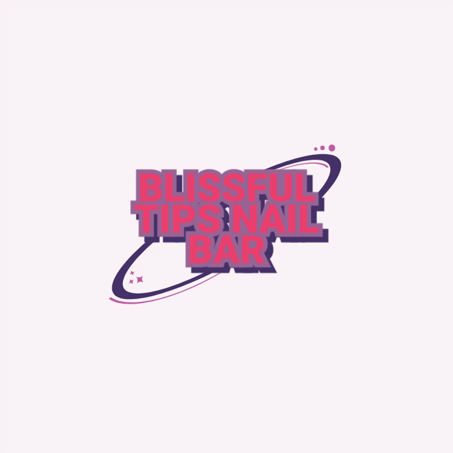 Blissful Tips Nail Bar logo for nail salon