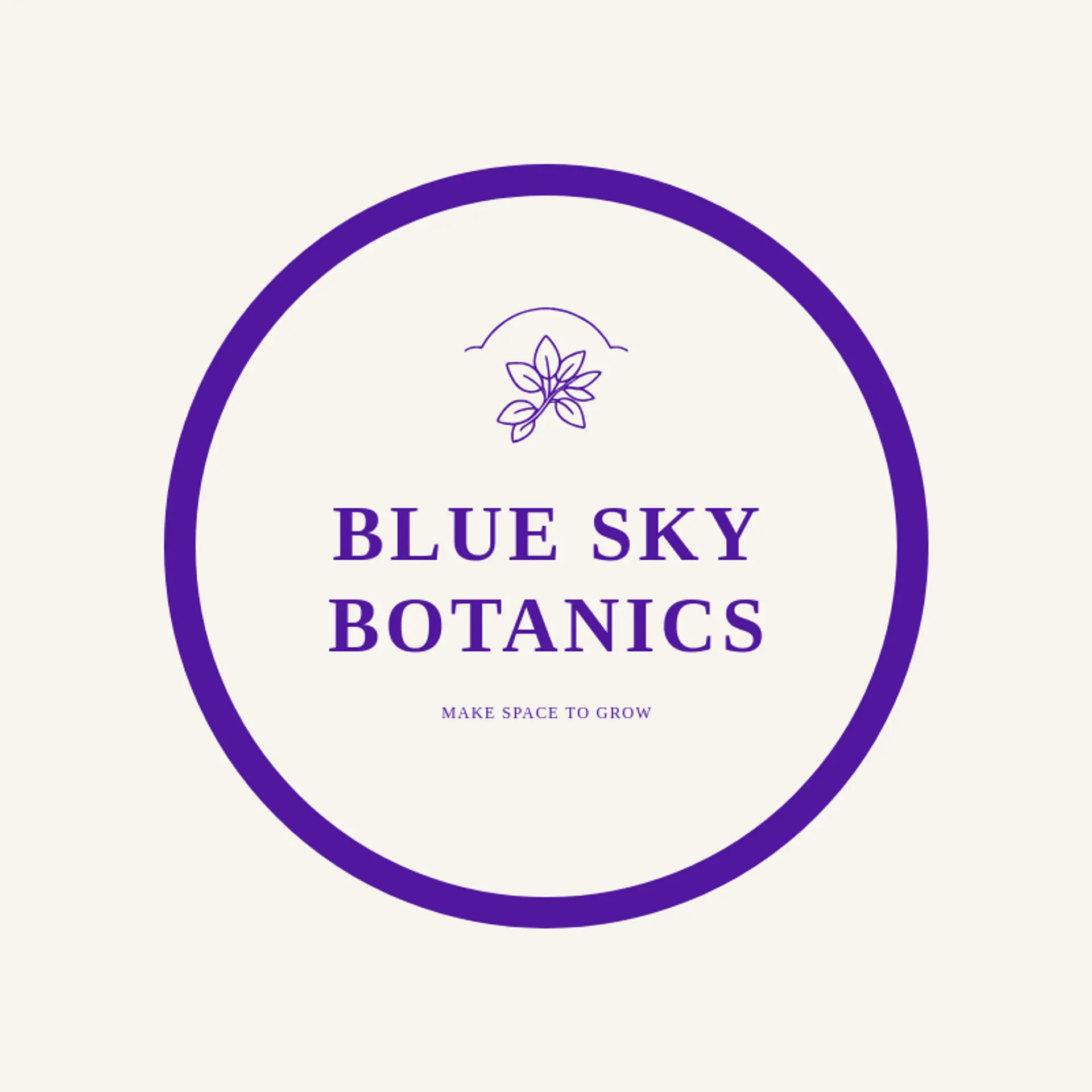 Blue Sky Botanics logo for natural