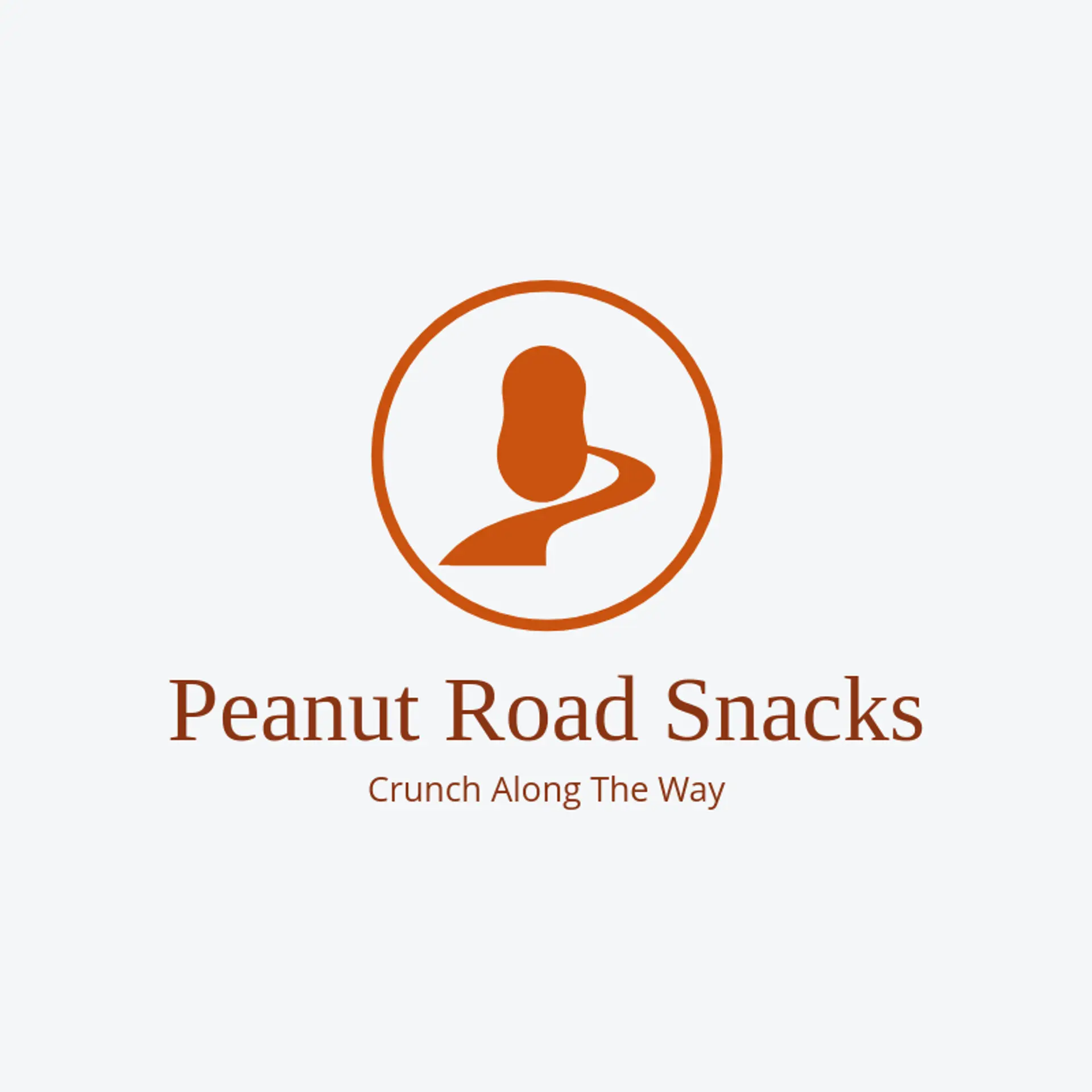 Peanut Road Snacks logo for peanut