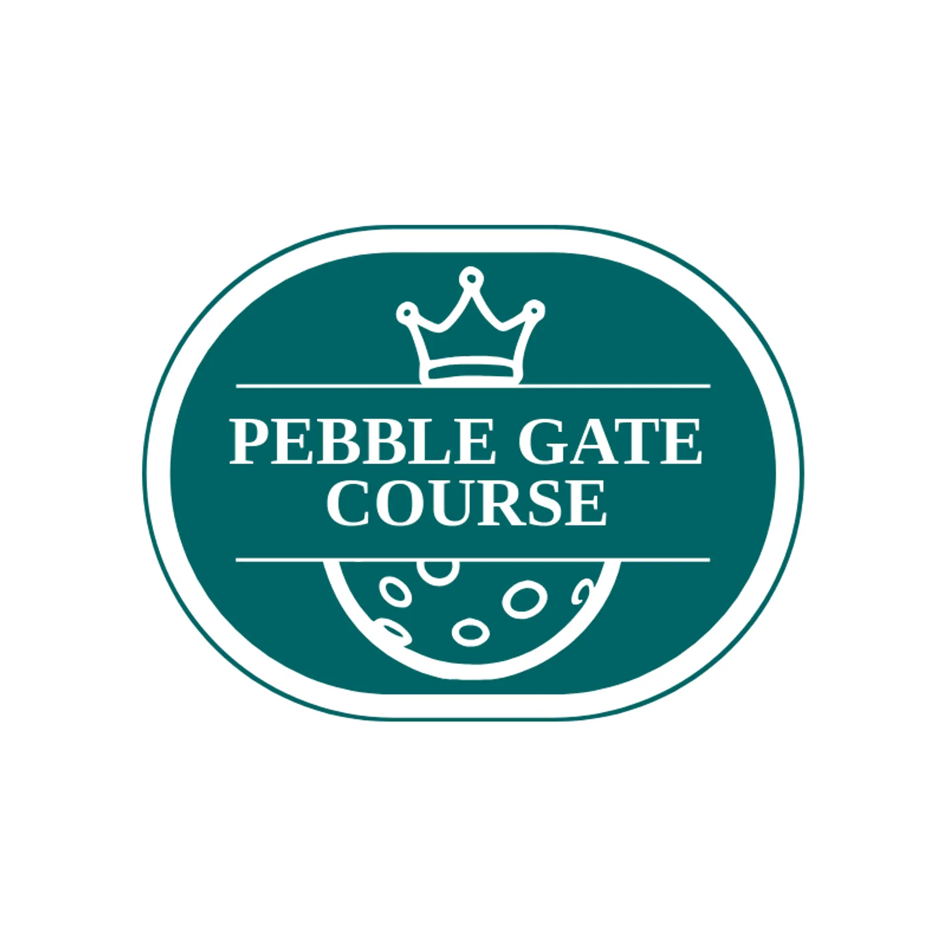 Pebble Gate Course logo for golf course