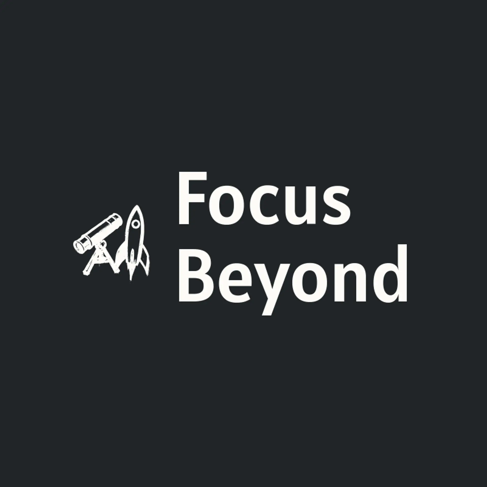 Focus Beyond logo for rocket