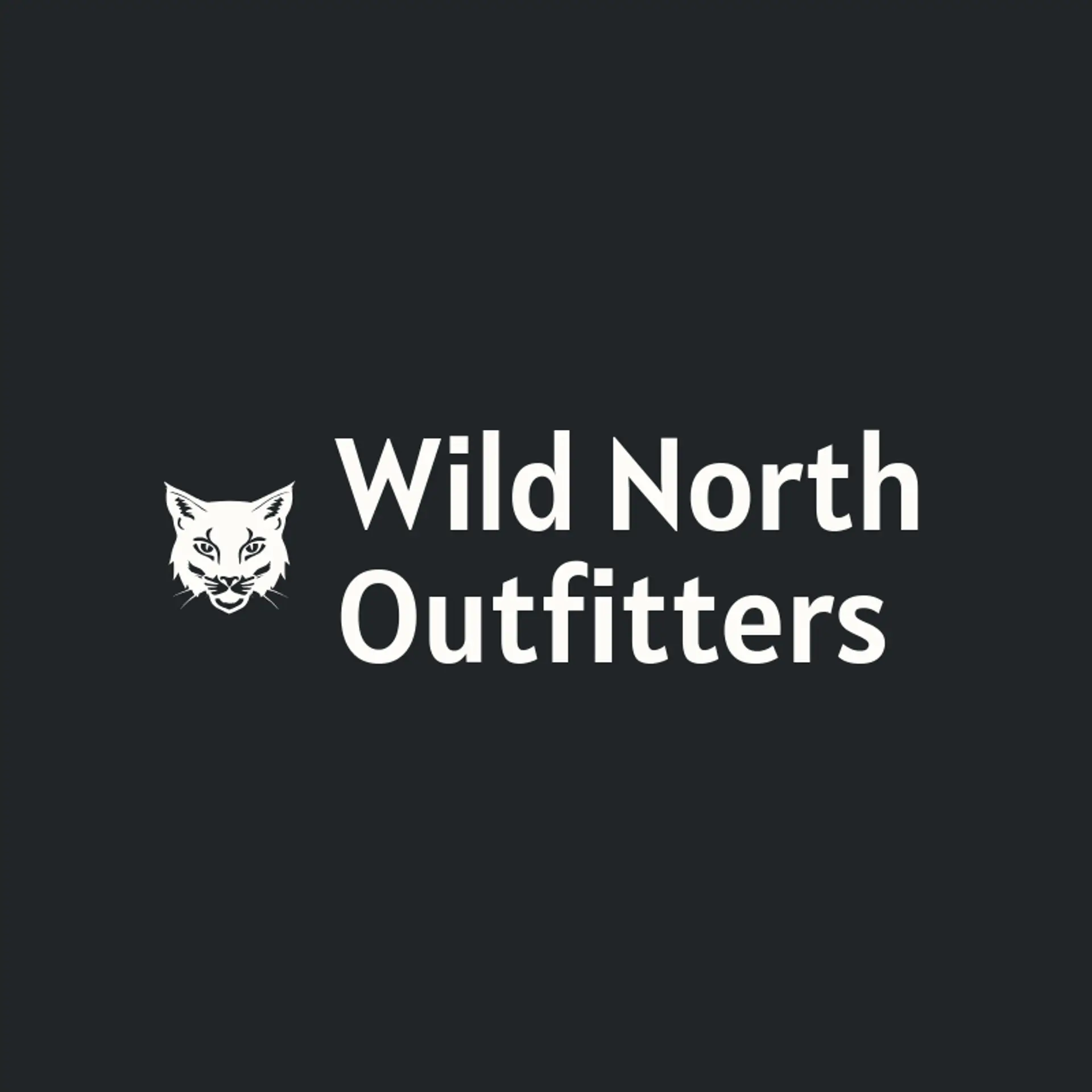 Wild North Outfitters logo for lynx