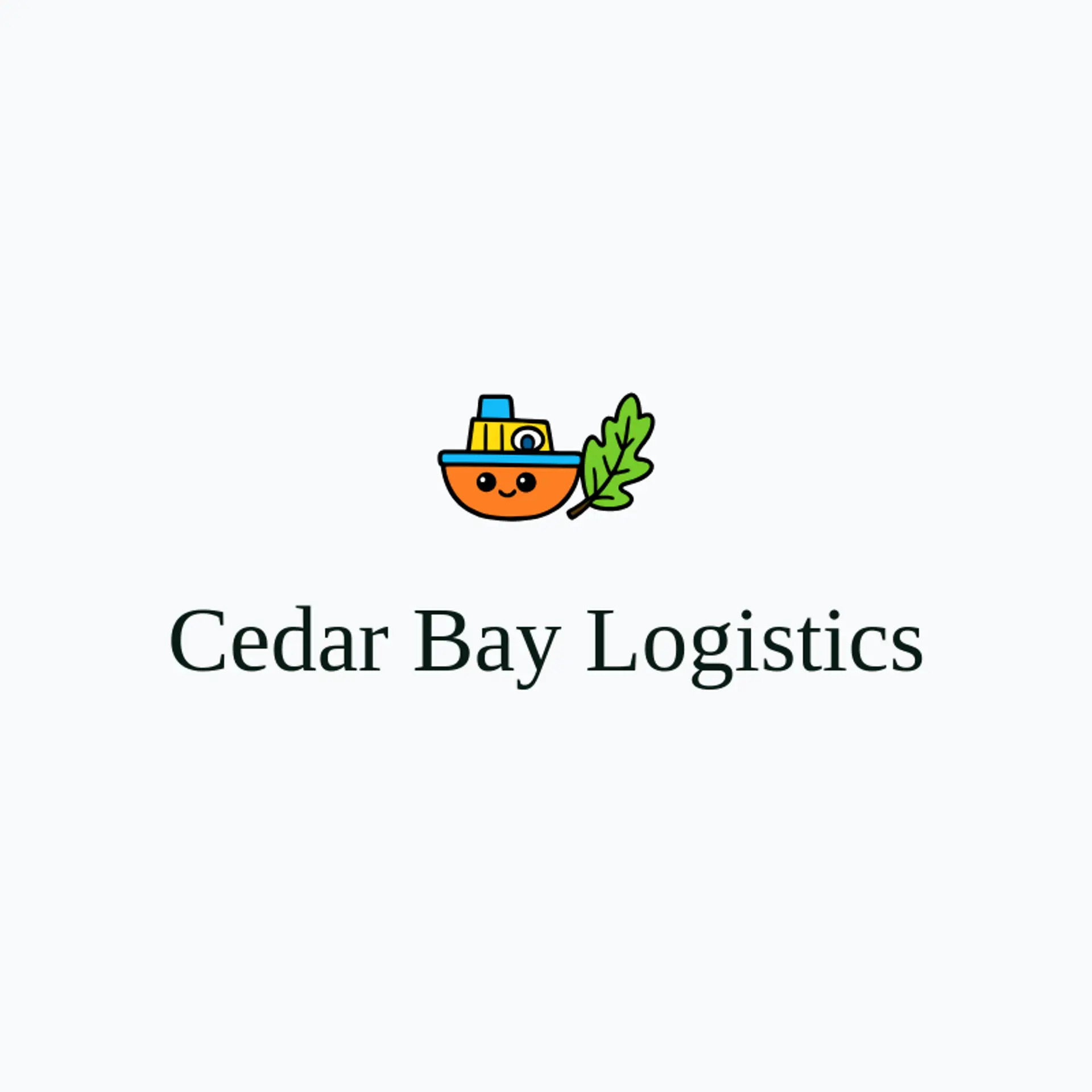 Cedar Bay Logistics logo for cargo