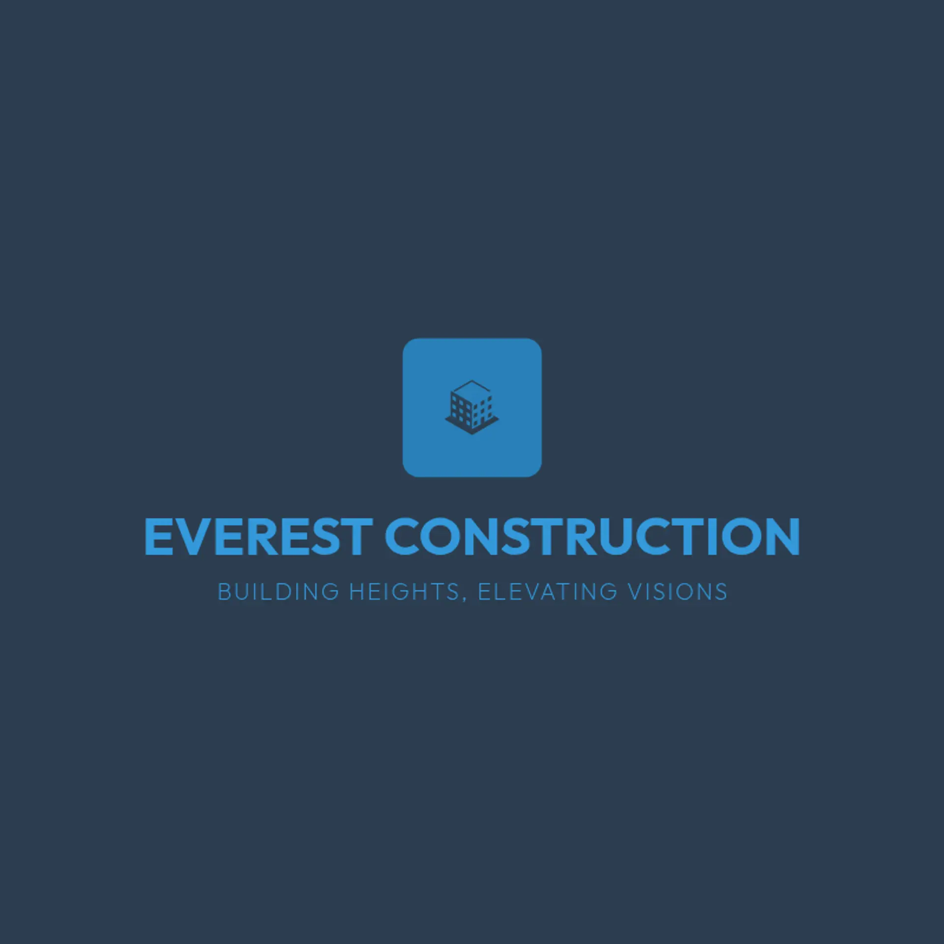 Everest Construction logo for commercial construction