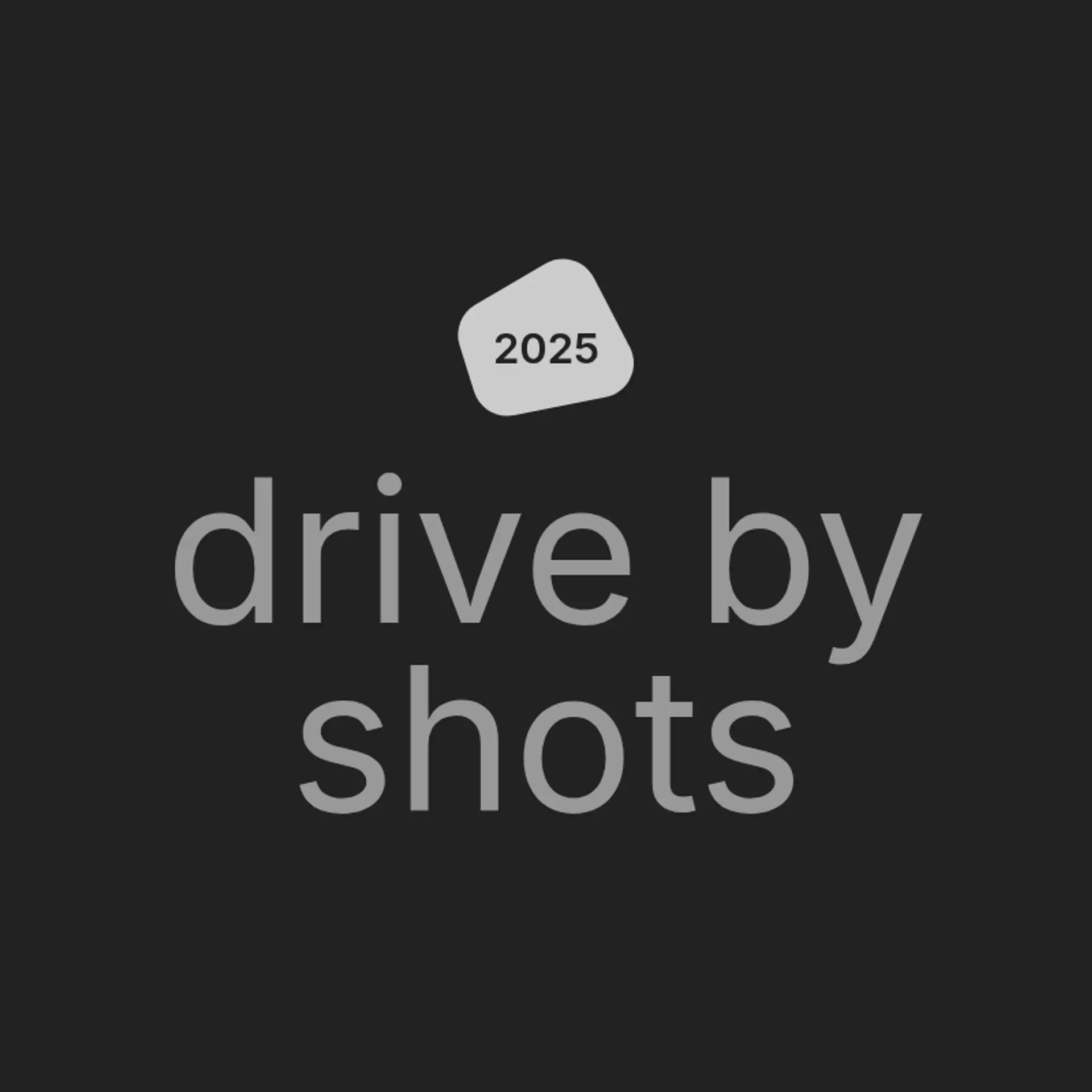 Drive By Shots logo for car photography