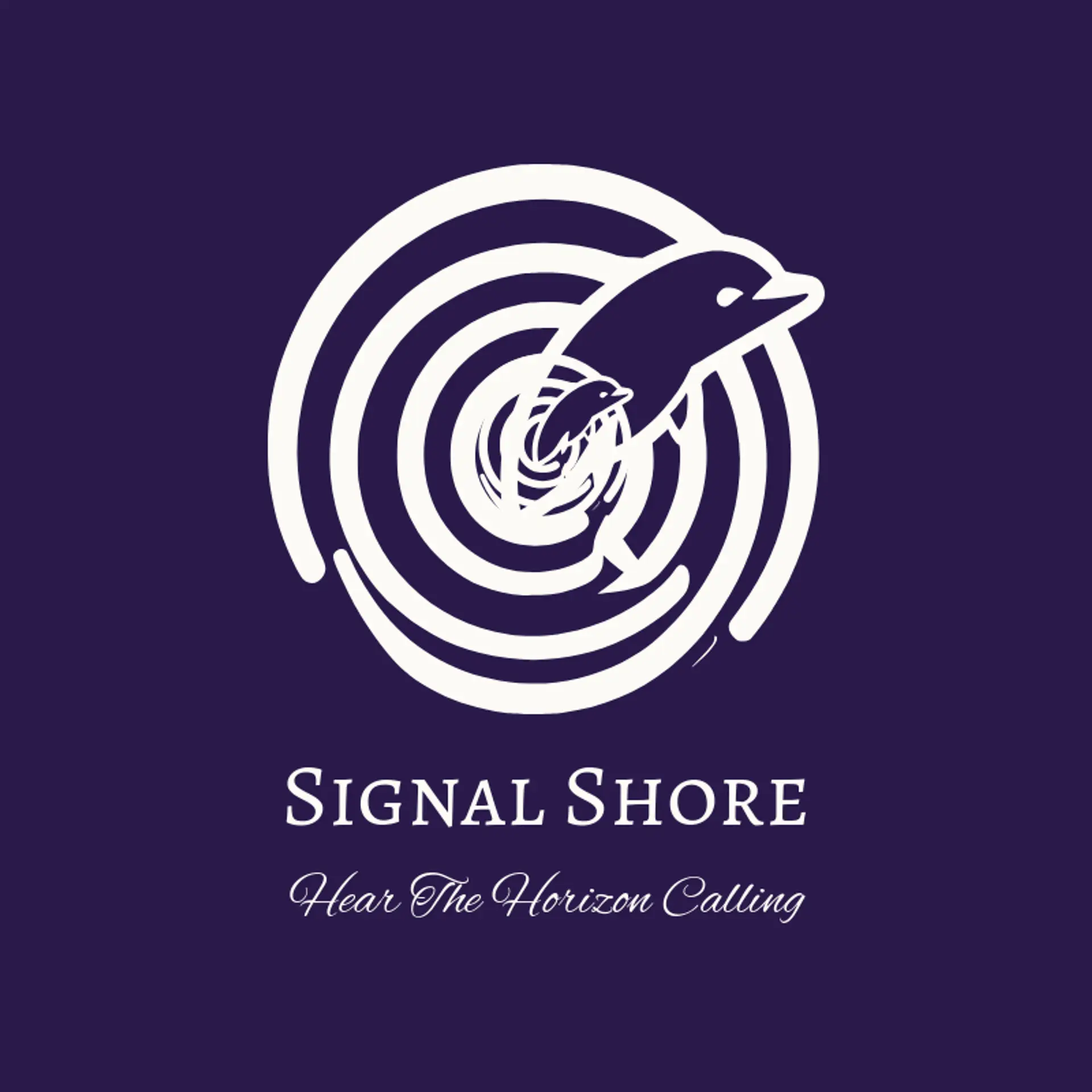 Signal Shore logo for dolphin