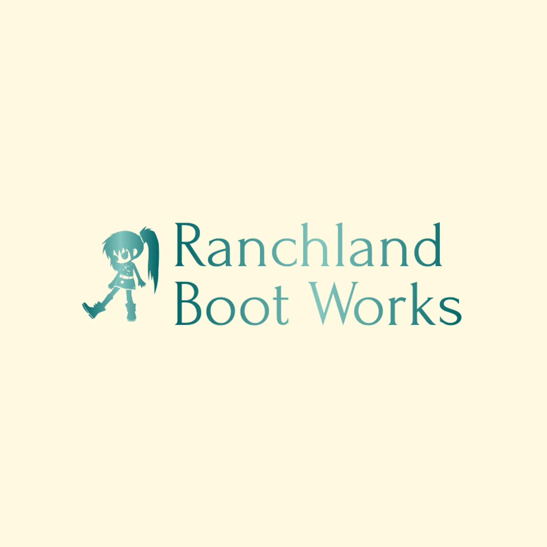 Ranchland Boot Works logo for boots