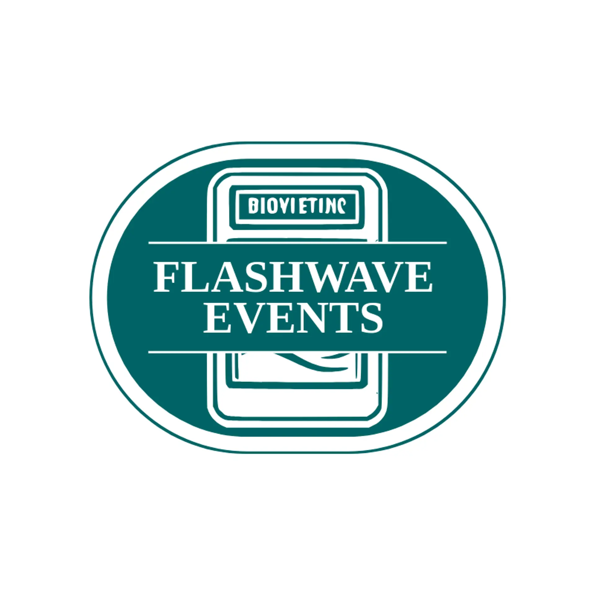 Flashwave Events logo for photo booth