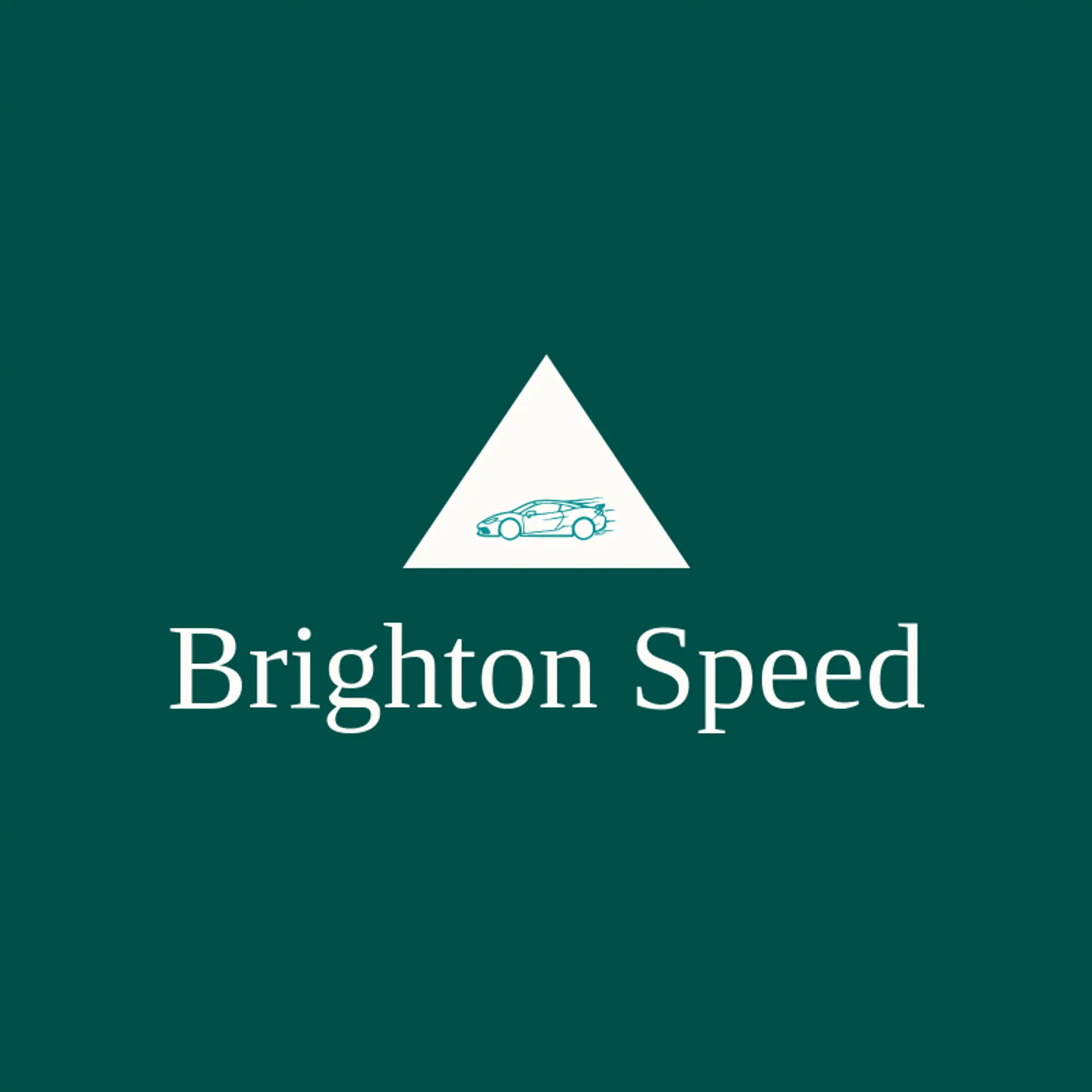 Brighton Speed logo for sports car