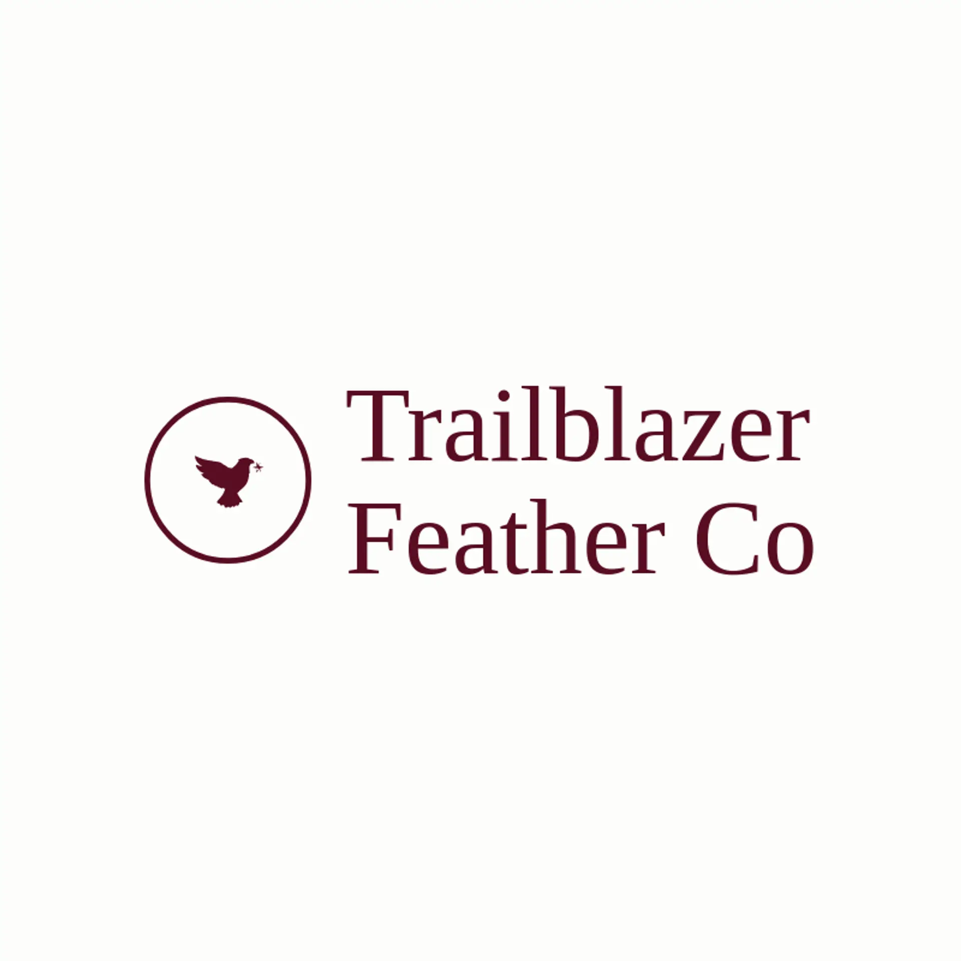 Trailblazer Feather Co logo for american eagle