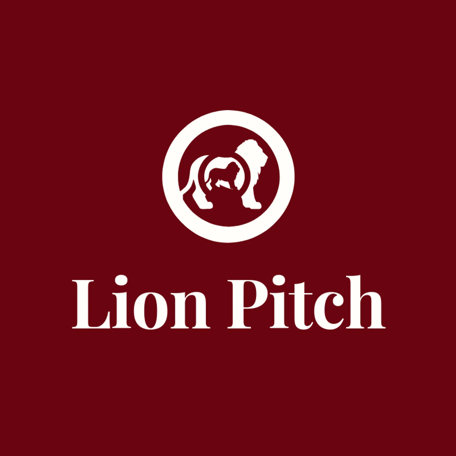 Lion Pitch logo for soccer
