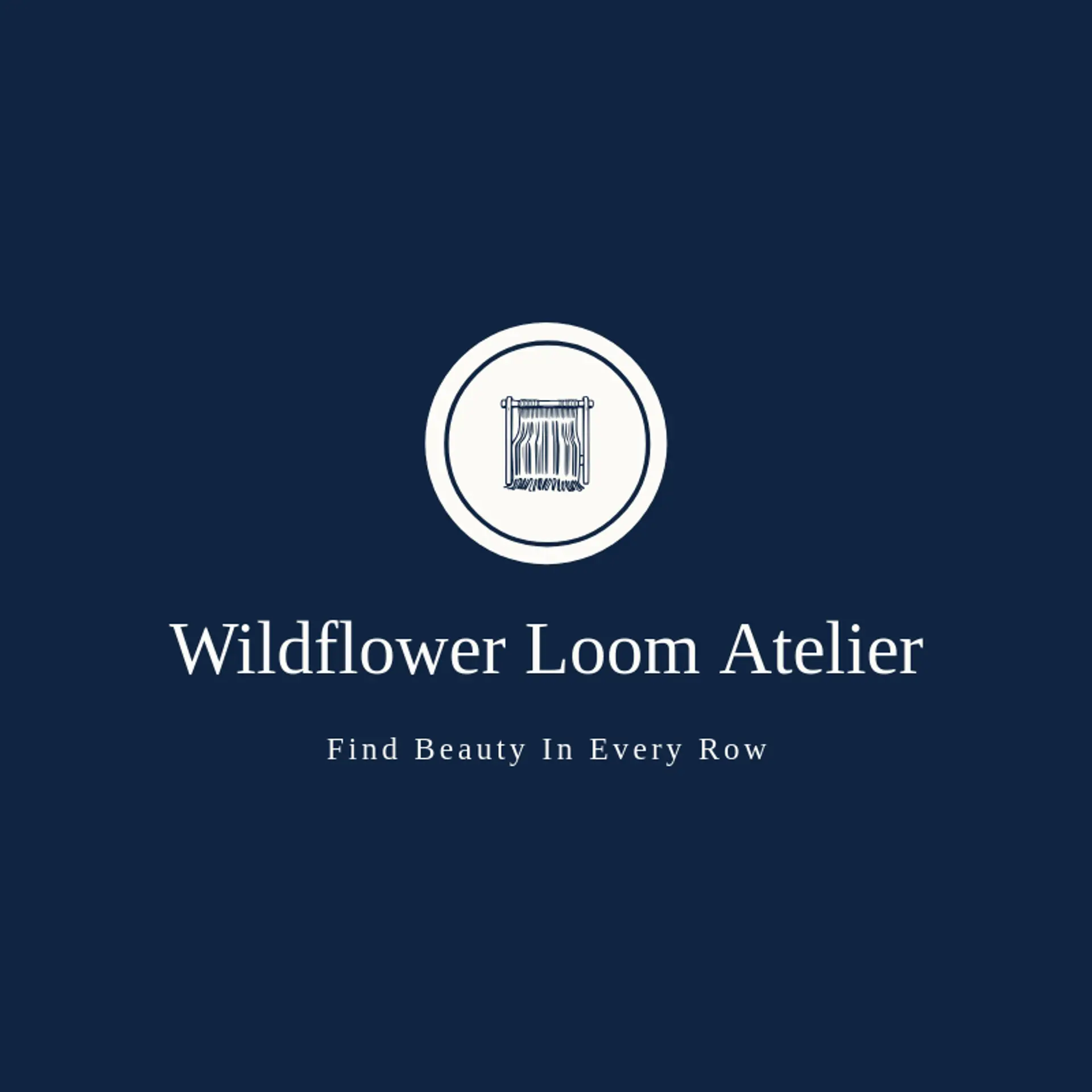 Wildflower Loom Atelier logo for loom