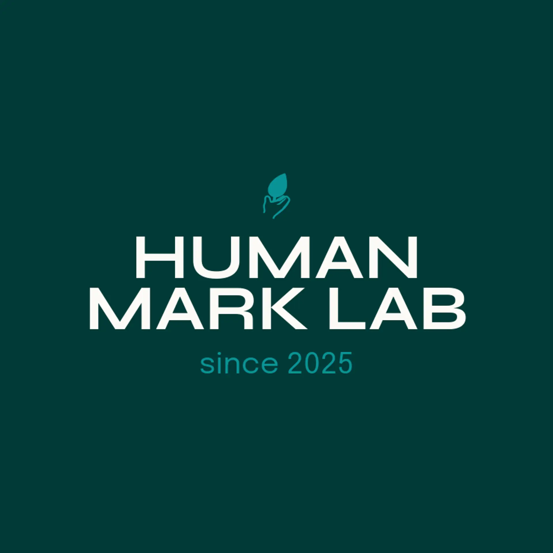 Human Mark Lab logo for hand