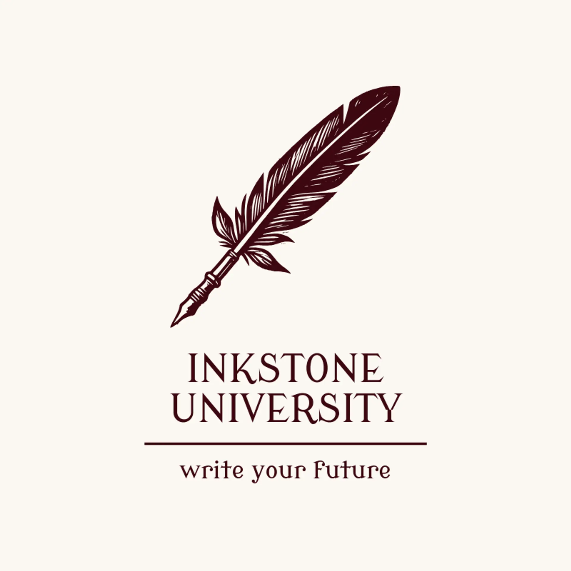 Inkstone University logo for university