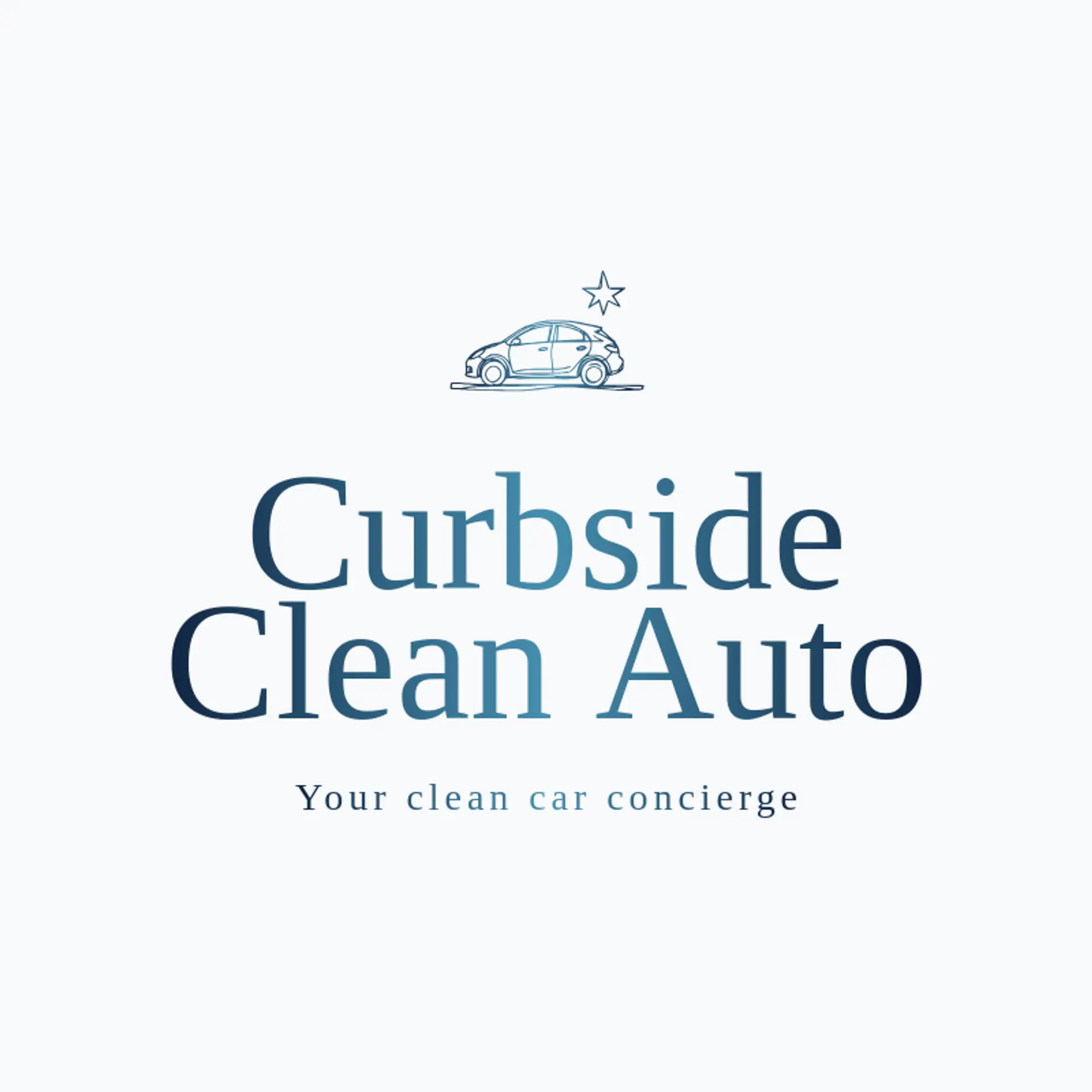 Curbside Clean Auto logo for mobile detailing