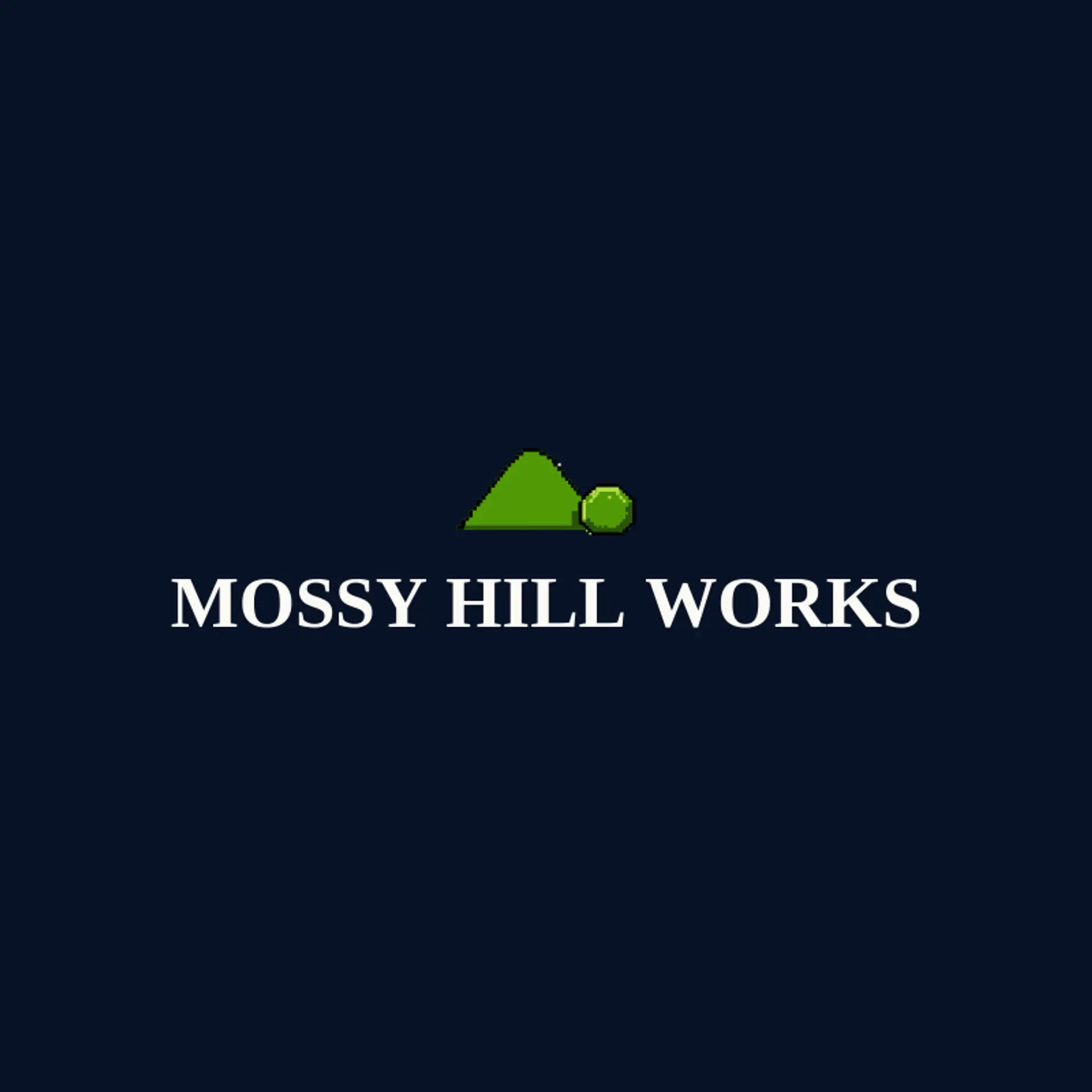 Mossy Hill Works logo for hill