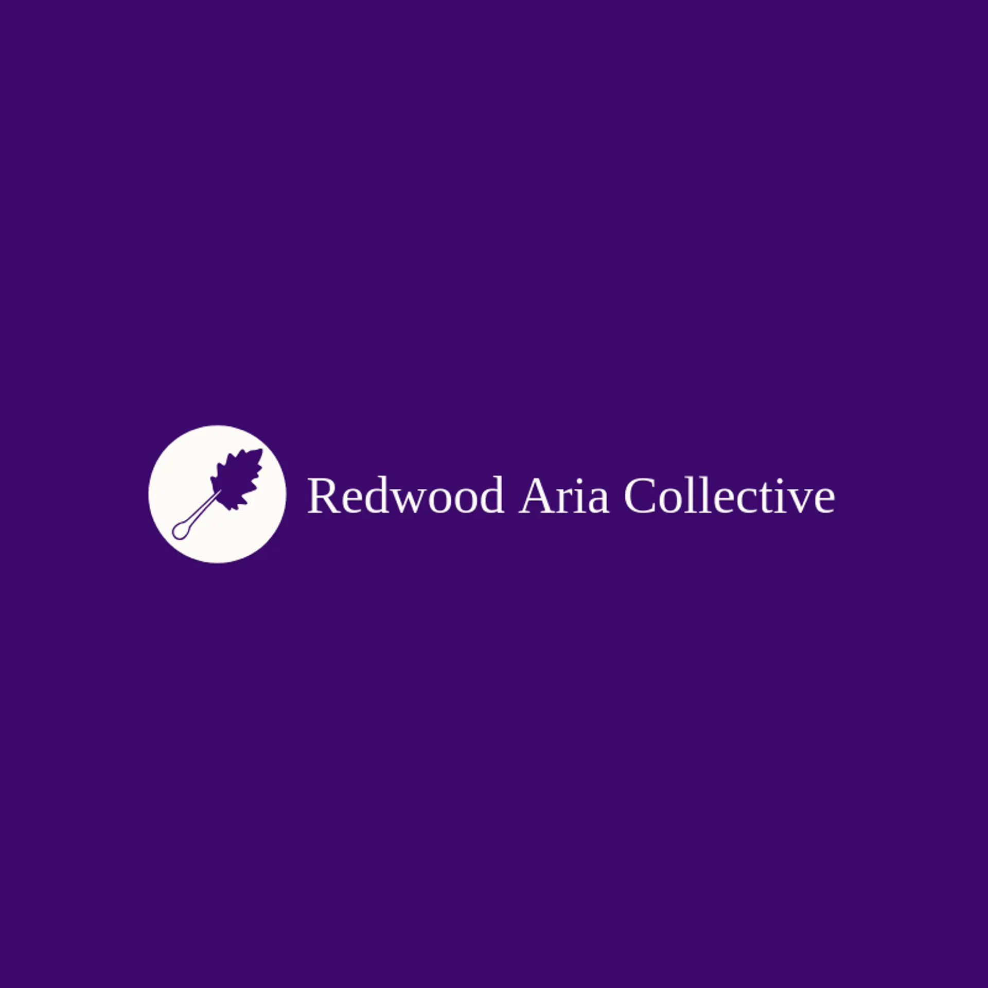 Redwood Aria Collective logo for symphony