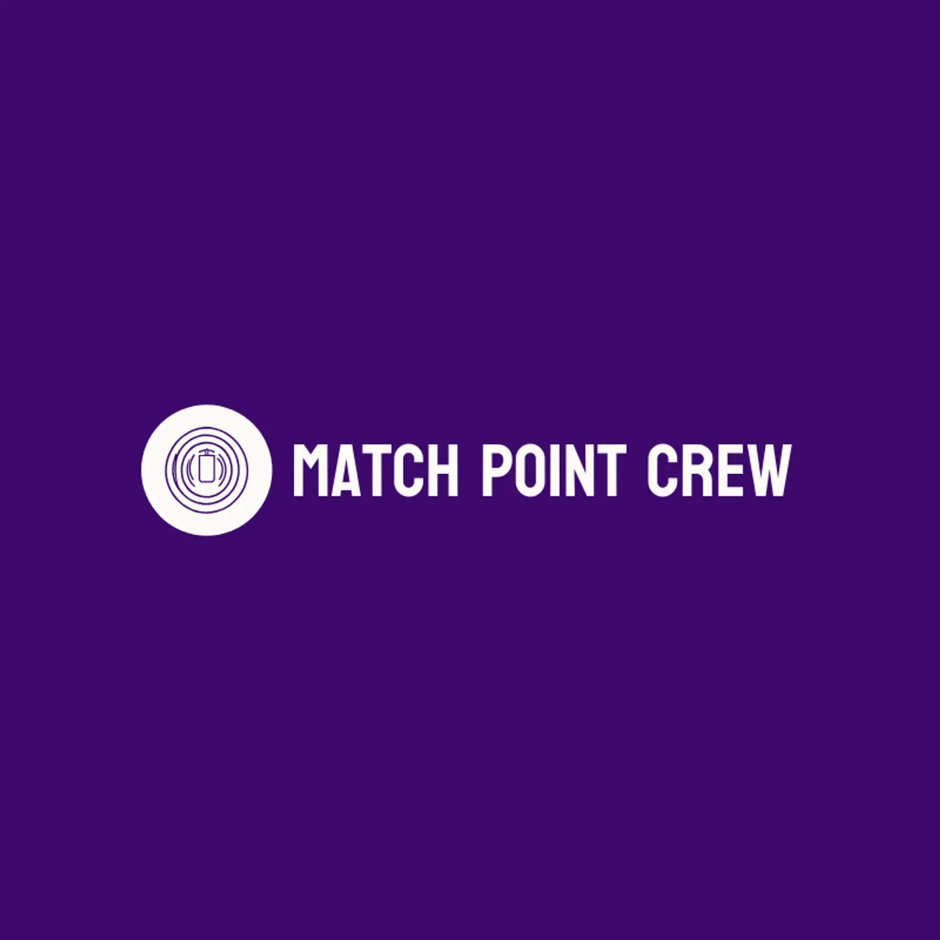 Match Point Crew logo for wrestling