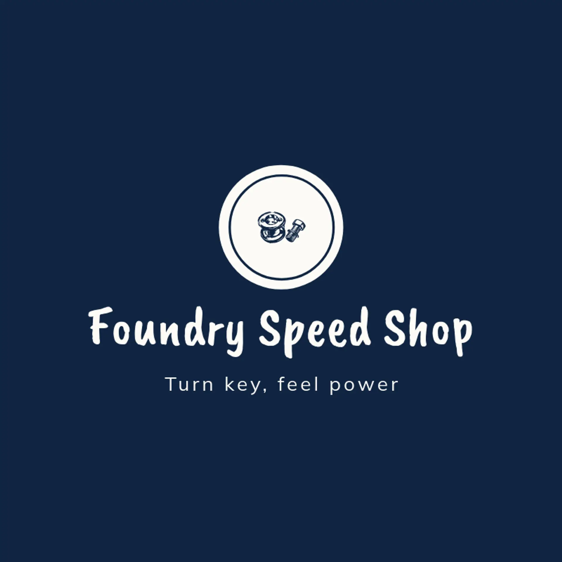 Foundry Speed Shop logo for engine